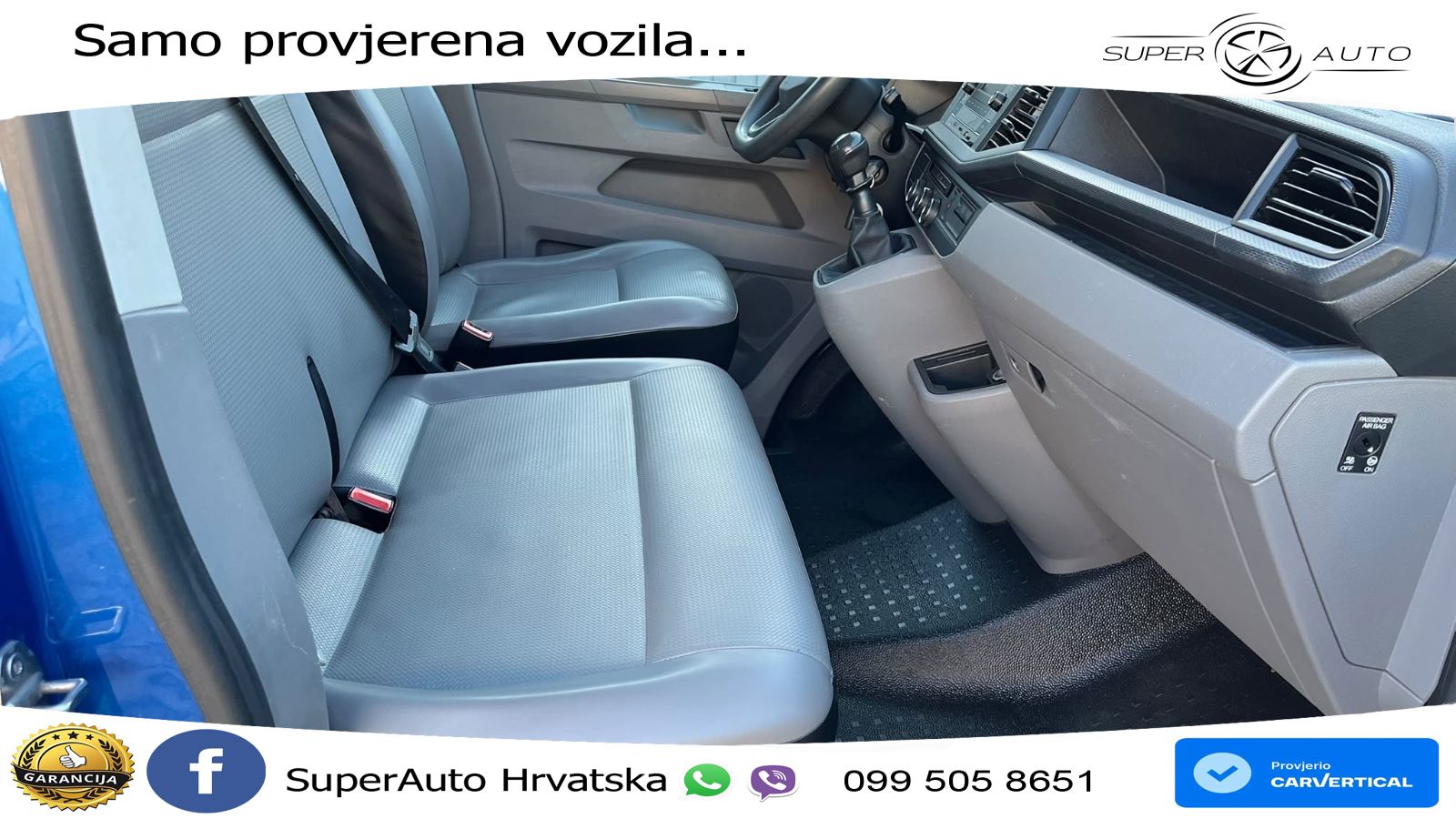Volkswagen T6.1 Transporter Pritsche FWD lang Doppelkabine 90 KS