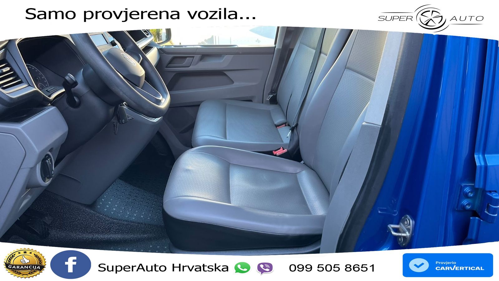 Volkswagen T6.1 Transporter Pritsche FWD lang Doppelkabine 90 KS