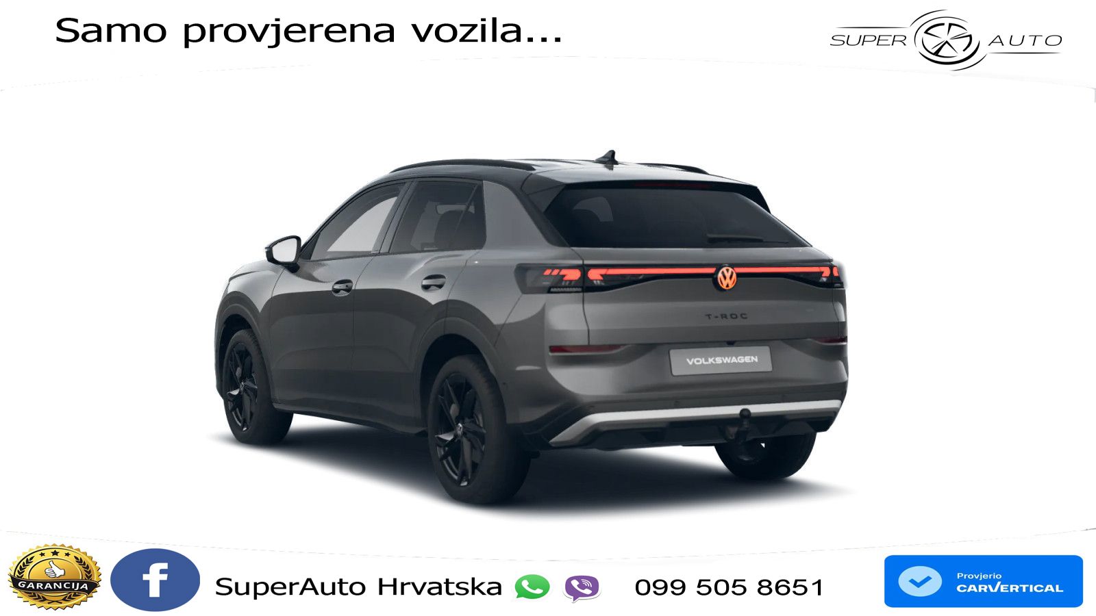Volkswagen T-Roc 1.5 eTSI (150 KS)  DSG LED+GR SJED+ACC