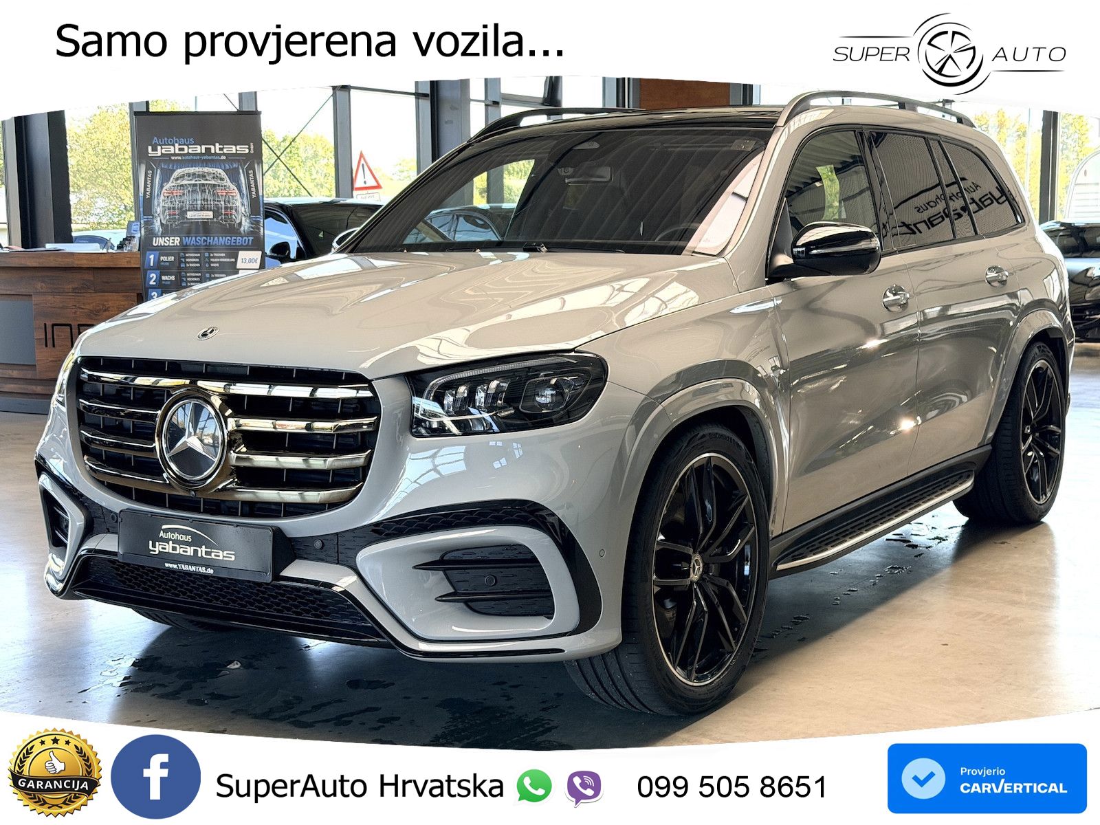 Mercedes-Benz GLS GLS 450 EQ Boost 4MATIC 9G-TRONIC AMG ACC+HEAD+4xGR SJED+360+PANO