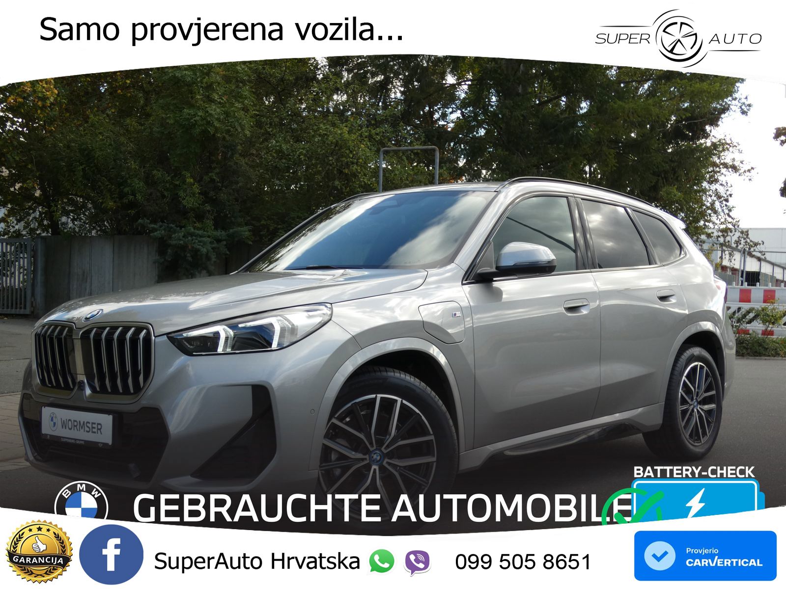 BMW X1 25e (245 KS) xDrive Steptronic M Sport LED+GR SJED+ACC