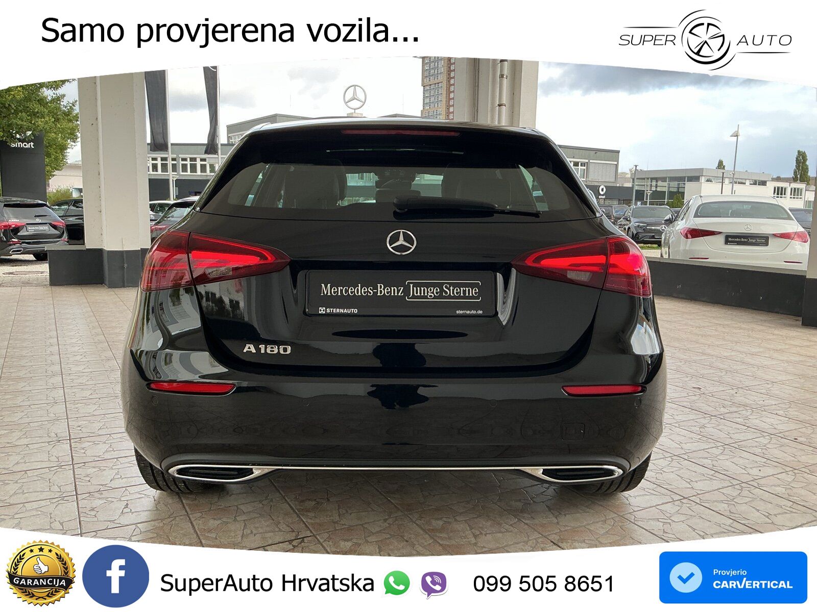 Mercedes-Benz A 180 7G-DCT LED+GR SJED+ACC