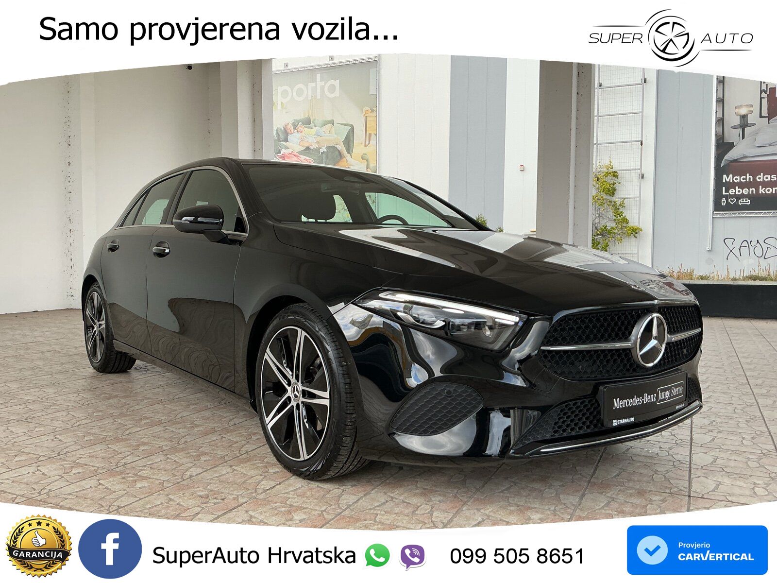 Mercedes-Benz A 180 7G-DCT LED+GR SJED+ACC