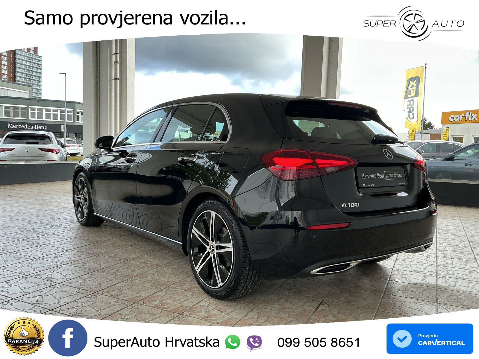 Mercedes-Benz A 180 7G-DCT LED+GR SJED+ACC