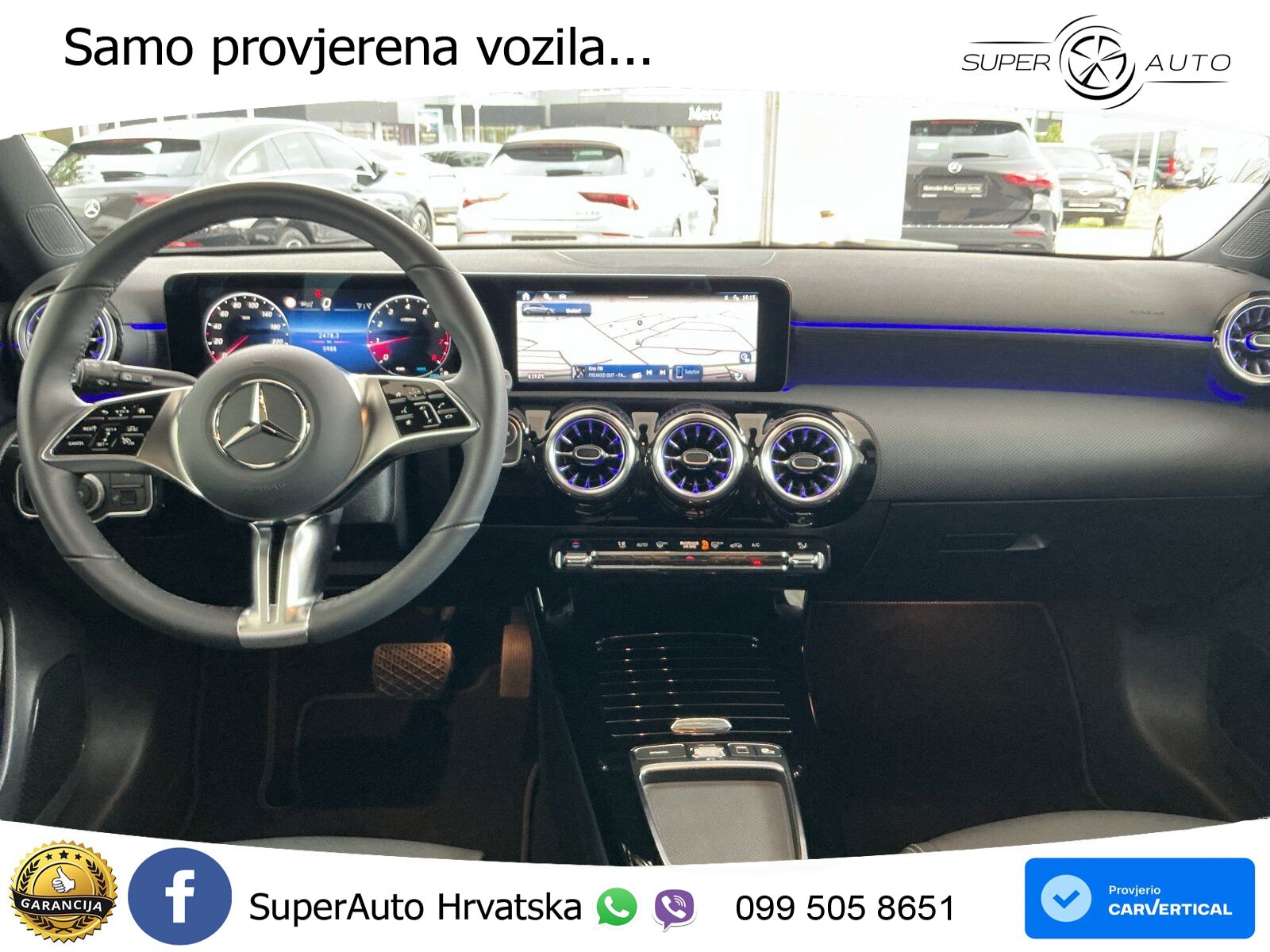 Mercedes-Benz A 180 7G-DCT LED+GR SJED+ACC