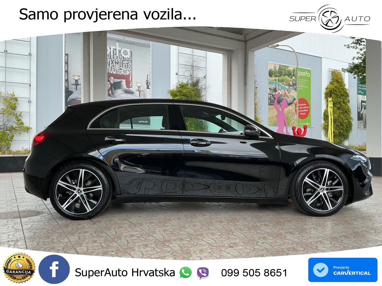 Mercedes-Benz A 180 7G-DCT LED+GR SJED+ACC