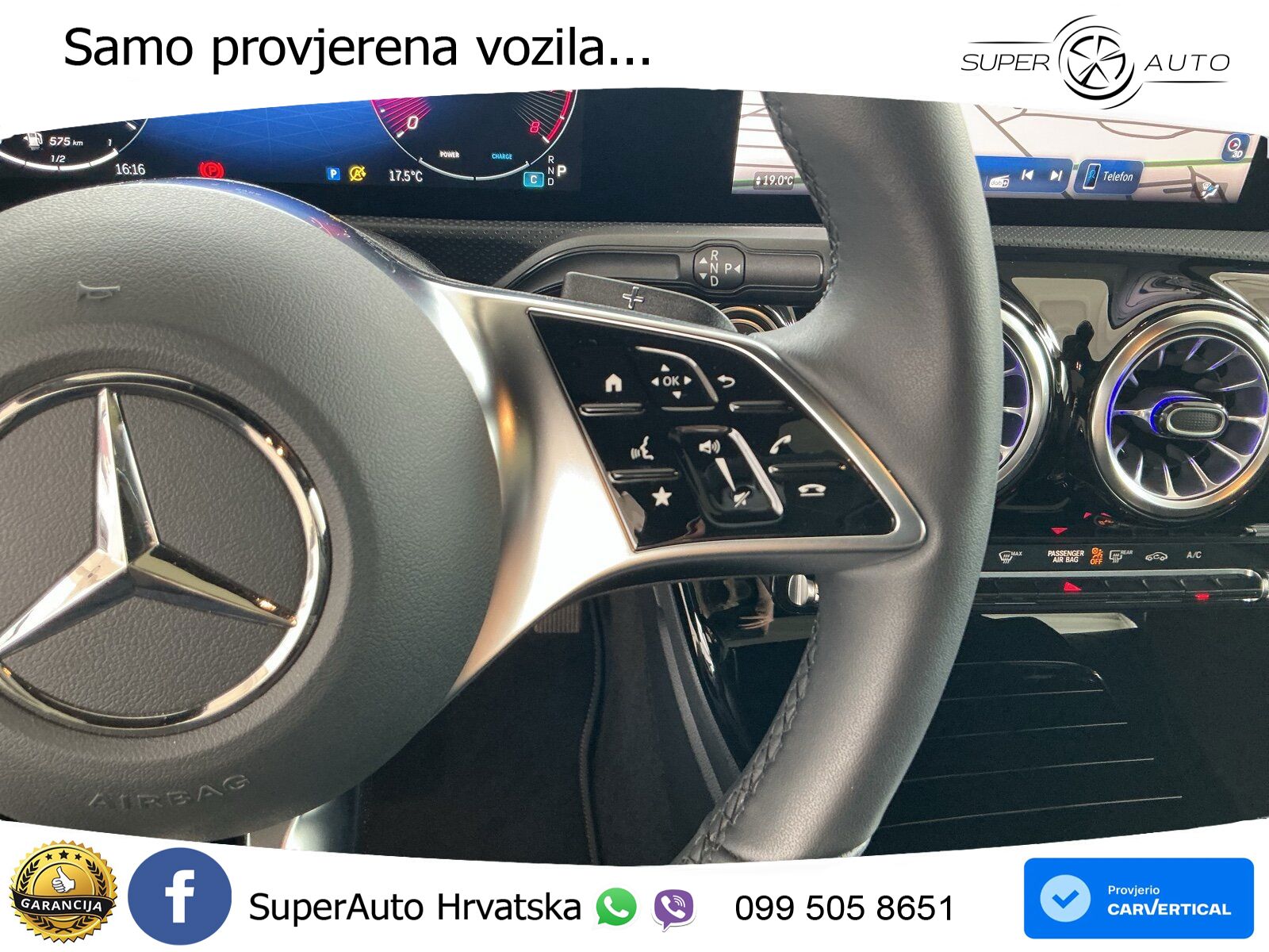 Mercedes-Benz A 180 7G-DCT LED+GR SJED+ACC
