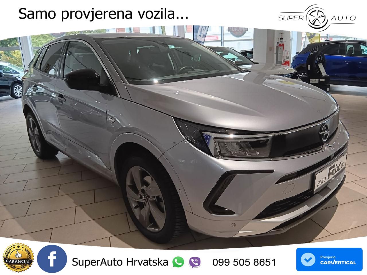 Opel Grandland 1.2i Turbo (130 KS) Automatic Elegance LED+GR SJED+ACC