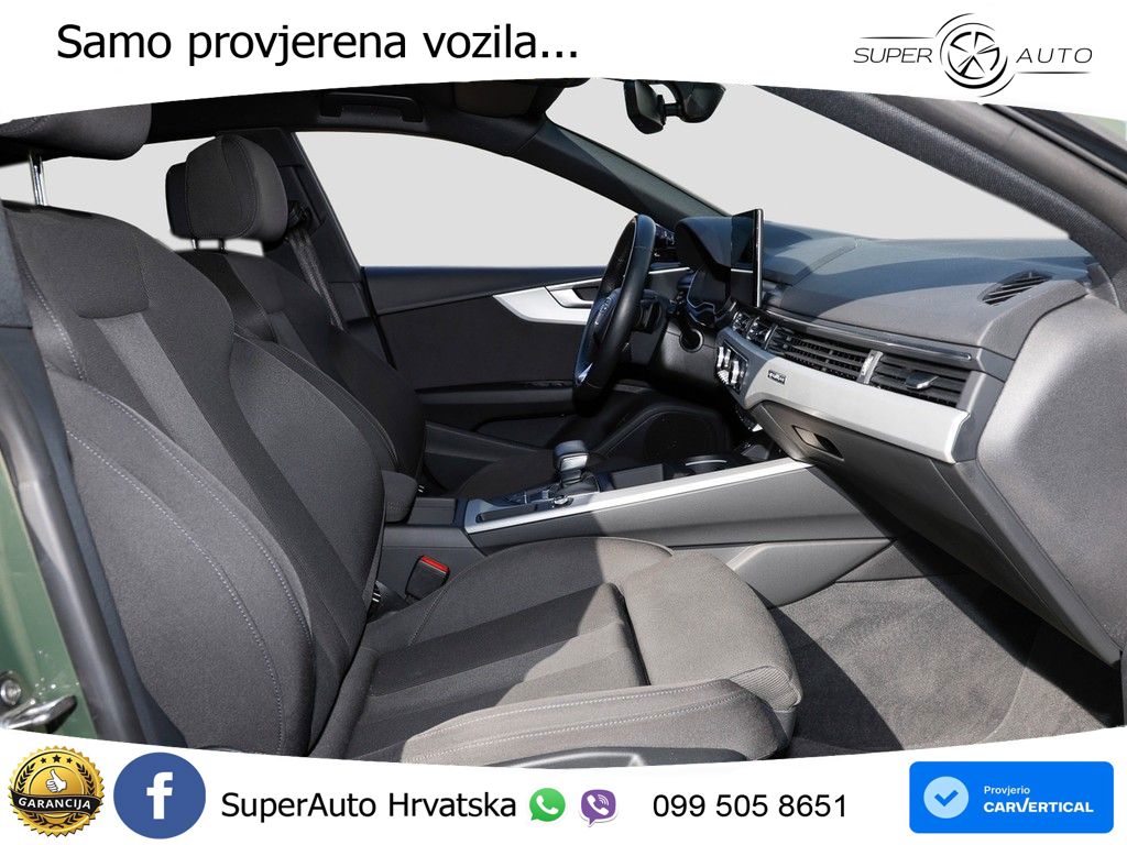 Audi A5 Sportback  40 TFSI (204 KS) quattro S tronic S line MATRIX+GR SJED+KAM