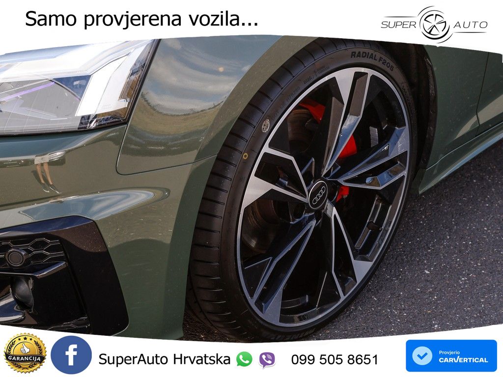 Audi A5 Sportback  40 TFSI (204 KS) quattro S tronic S line MATRIX+GR SJED+KAM