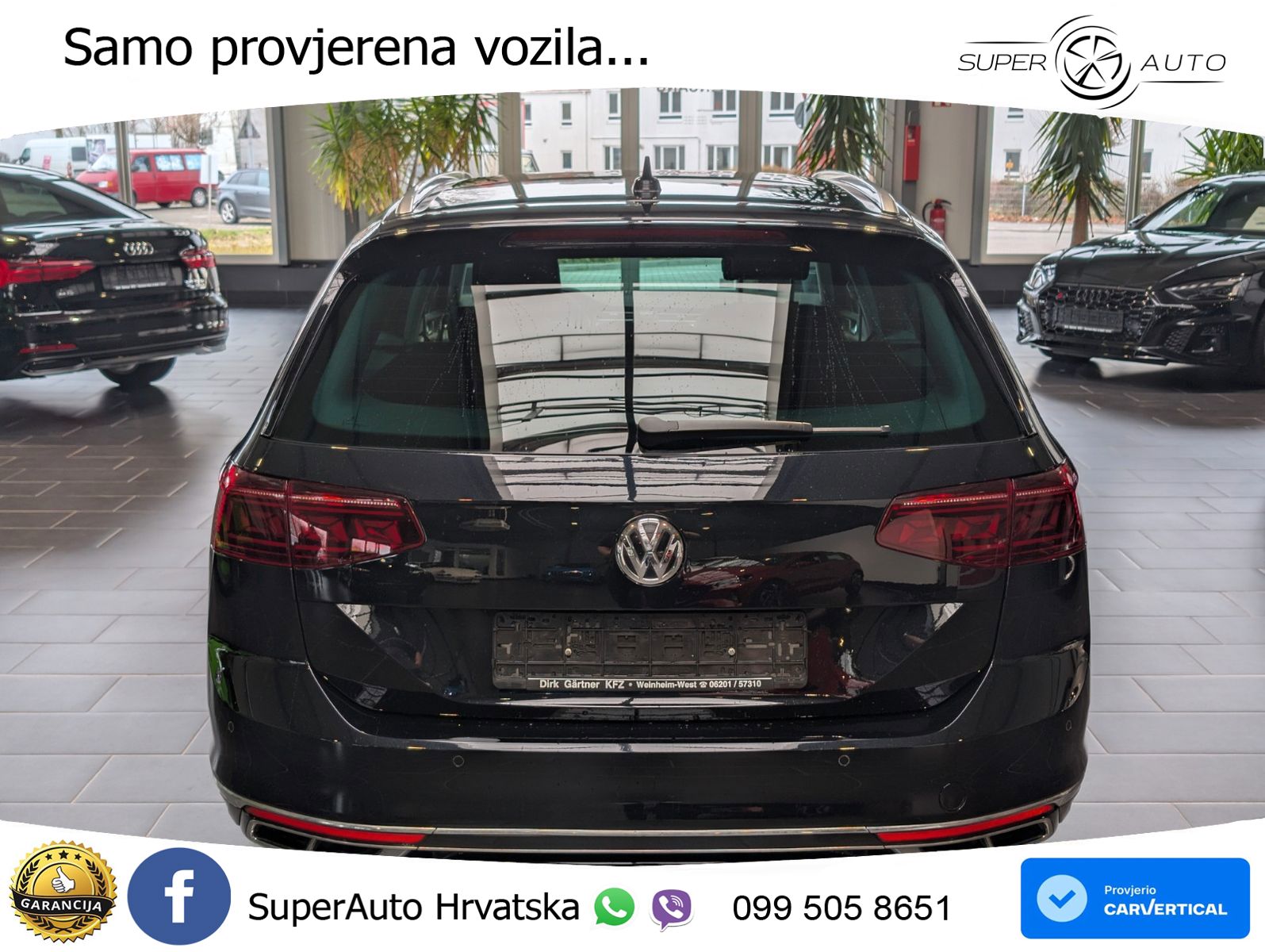 Volkswagen Passat Variant 2.0 TDI (190 KS) DSG R-Line LED+GR SJED+ACC