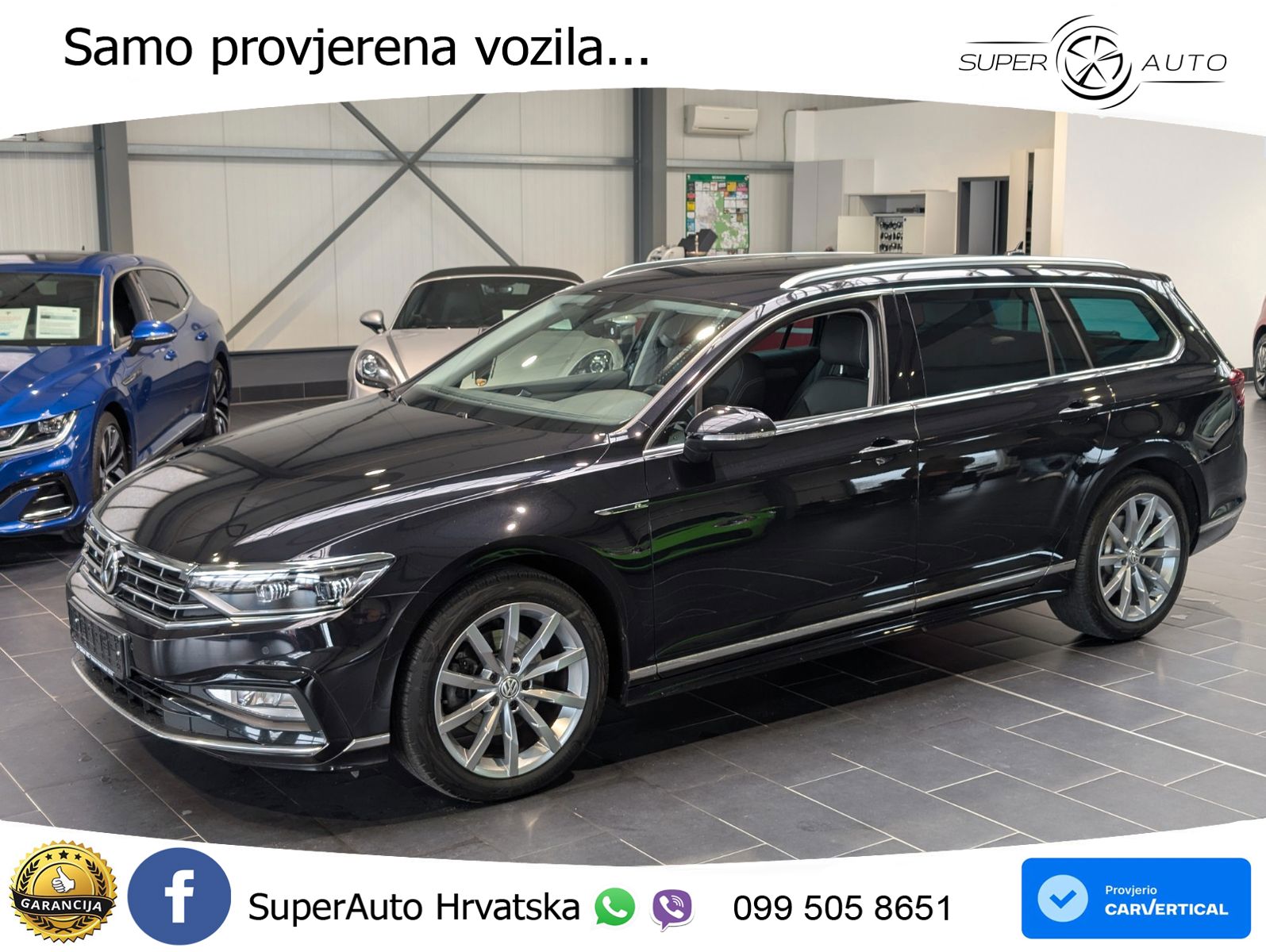 Volkswagen Passat Variant 2.0 TDI (190 KS) DSG R-Line LED+GR SJED+ACC