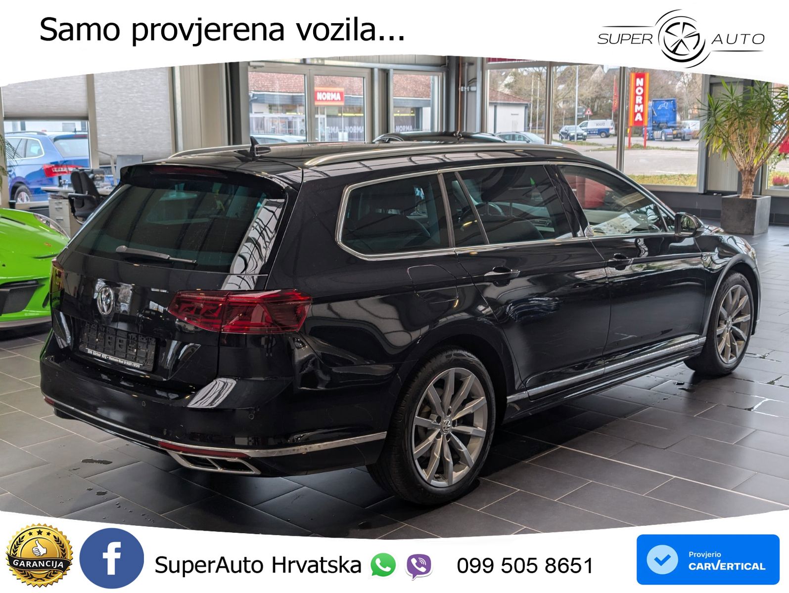Volkswagen Passat Variant 2.0 TDI (190 KS) DSG R-Line LED+GR SJED+ACC