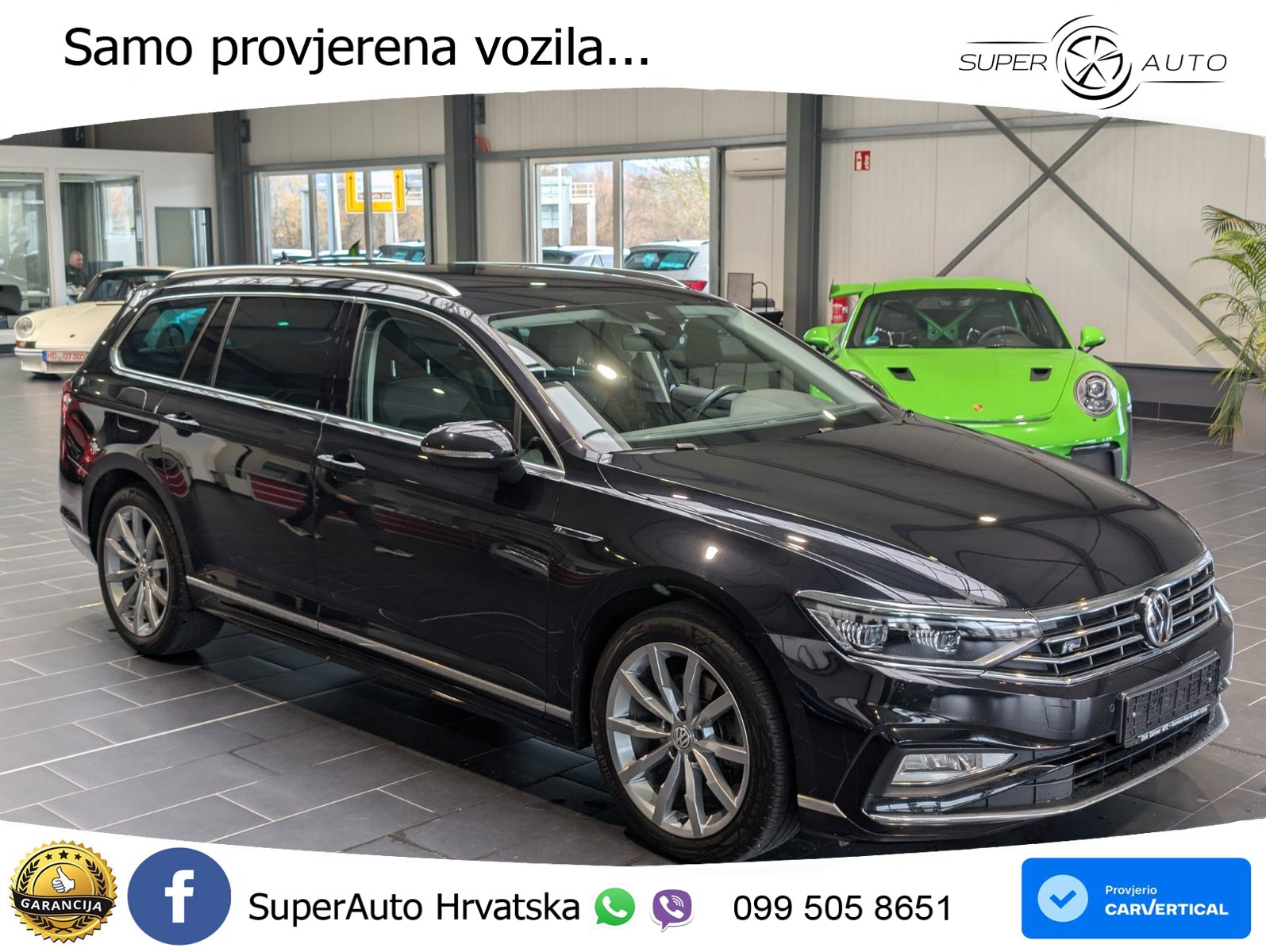 Volkswagen Passat Variant 2.0 TDI (190 KS) DSG R-Line LED+GR SJED+ACC