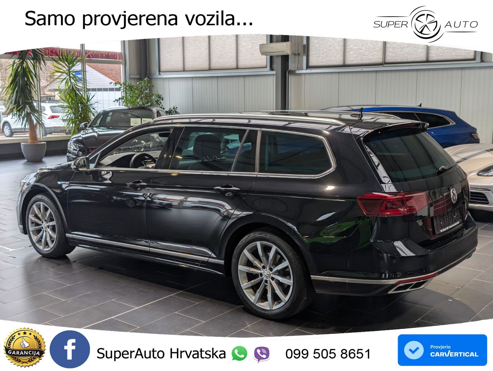 Volkswagen Passat Variant 2.0 TDI (190 KS) DSG R-Line LED+GR SJED+ACC
