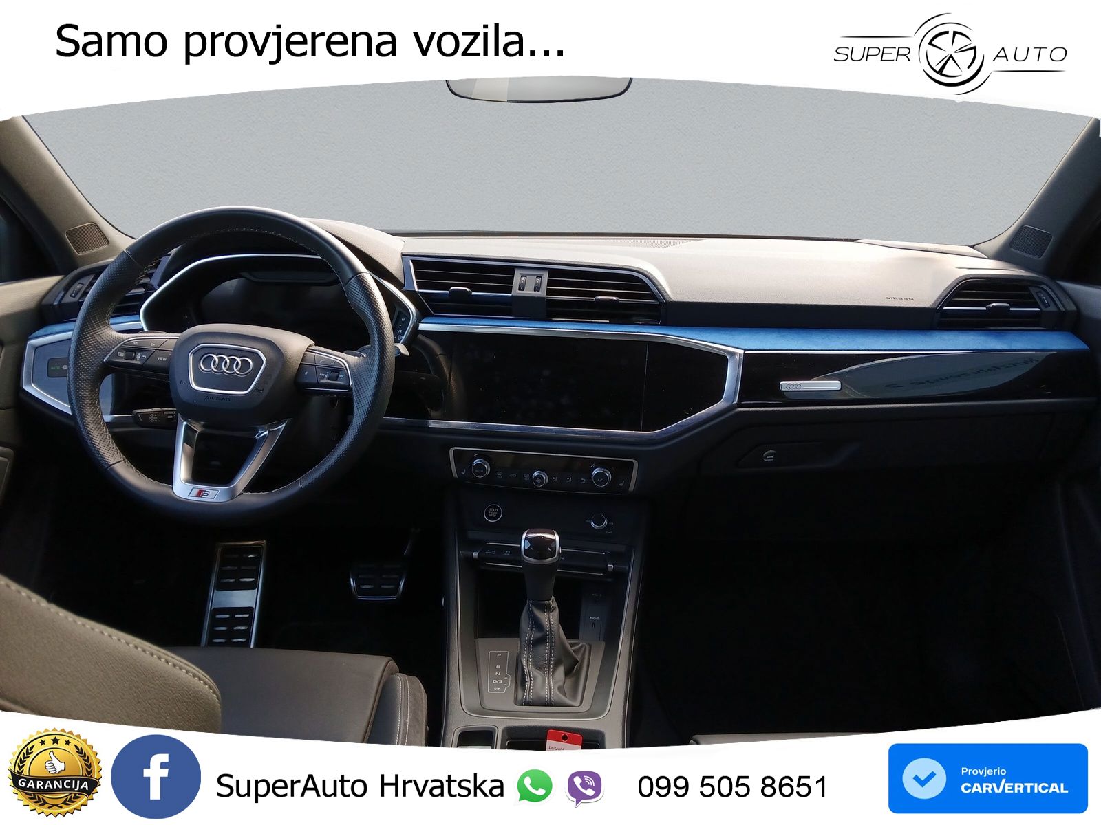 Audi Q3 Sportback 45 TFSIe (245 KS) S tronic S line MATRIX+GR SJED+KAM