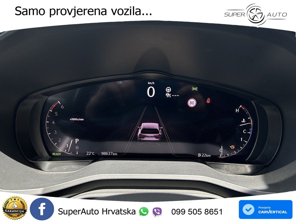Mazda CX-60 3.3 e-Skyactiv D (254 KS) AWD Automatic MATRIX+GR SJED+KAM