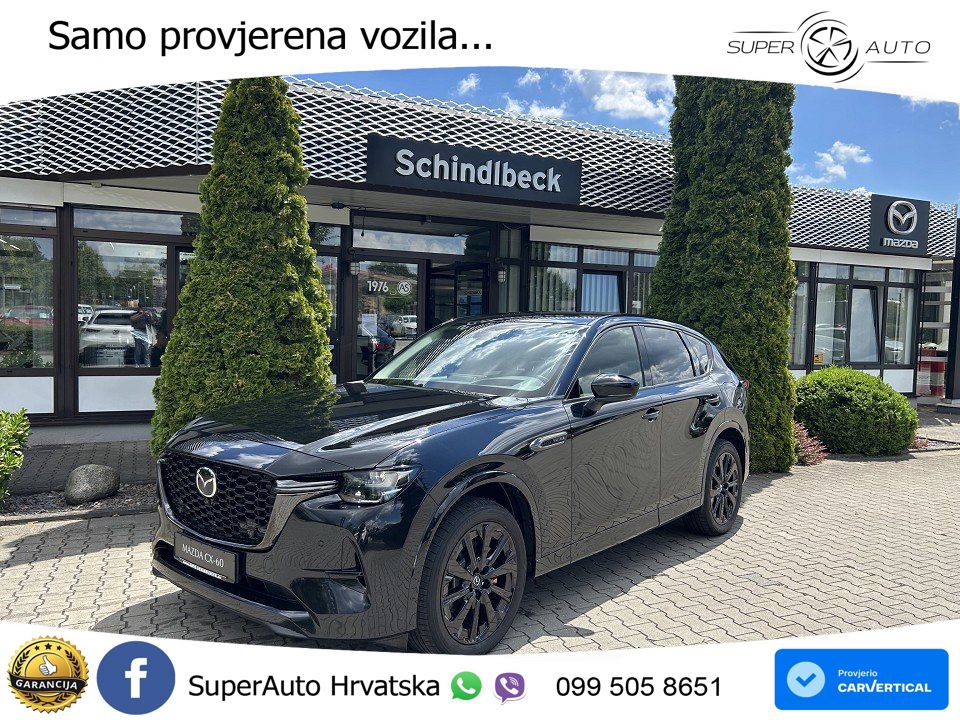 Mazda CX-60 3.3 e-Skyactiv D (254 KS) AWD Automatic MATRIX+GR SJED+KAM