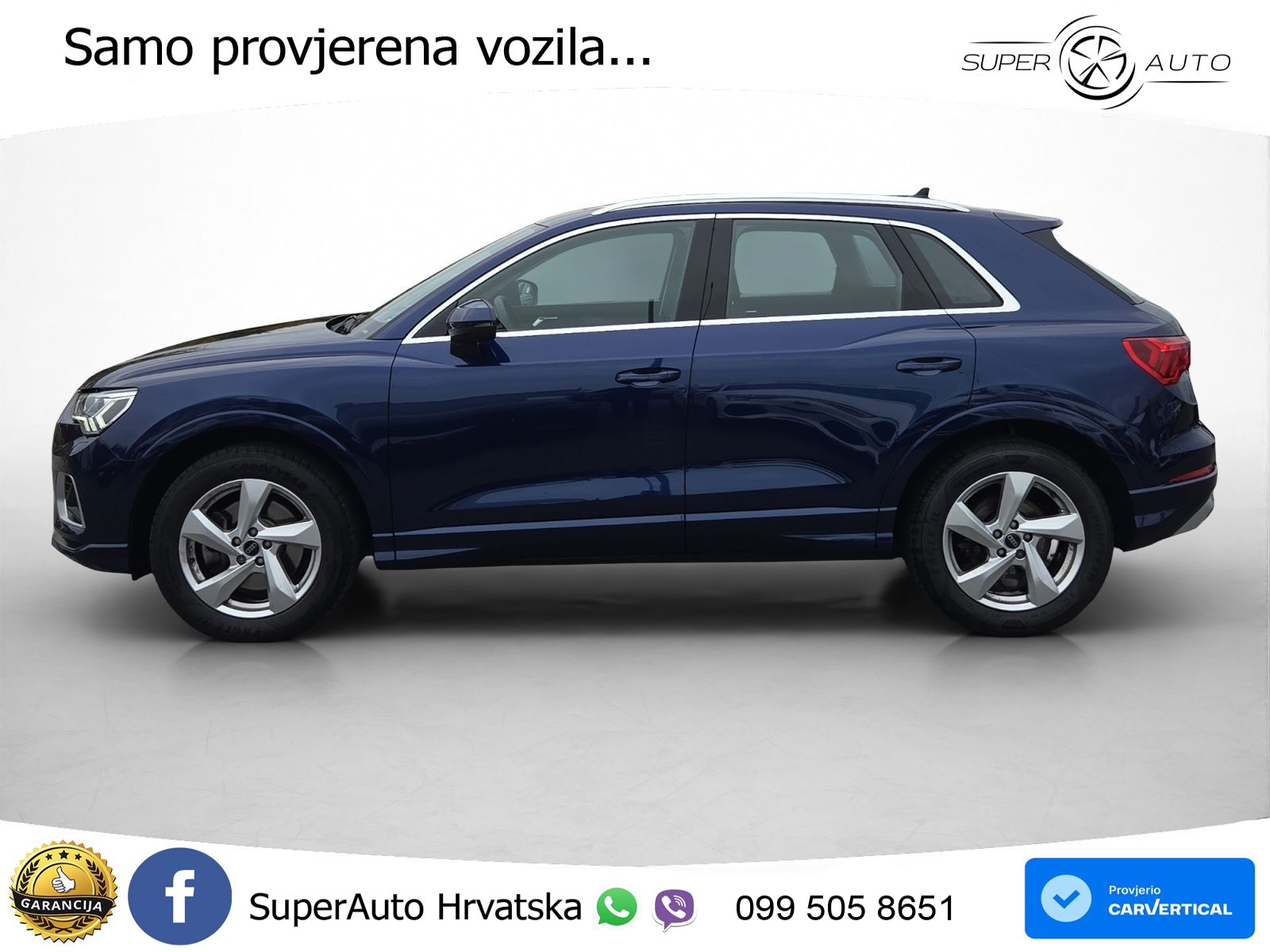 Audi Q3 40 TFSI (190 KS) quattro S tronic advanced LED+GR SJED+ACC