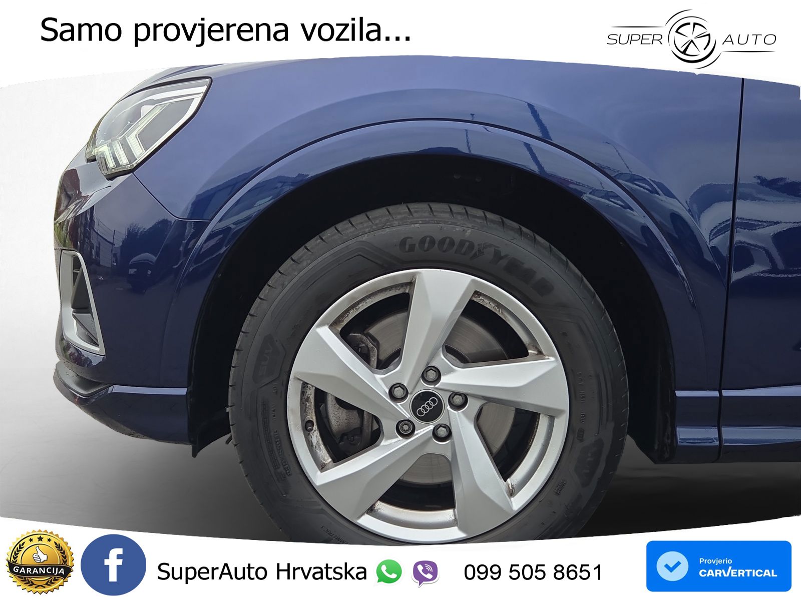 Audi Q3 40 TFSI (190 KS) quattro S tronic advanced LED+GR SJED+ACC
