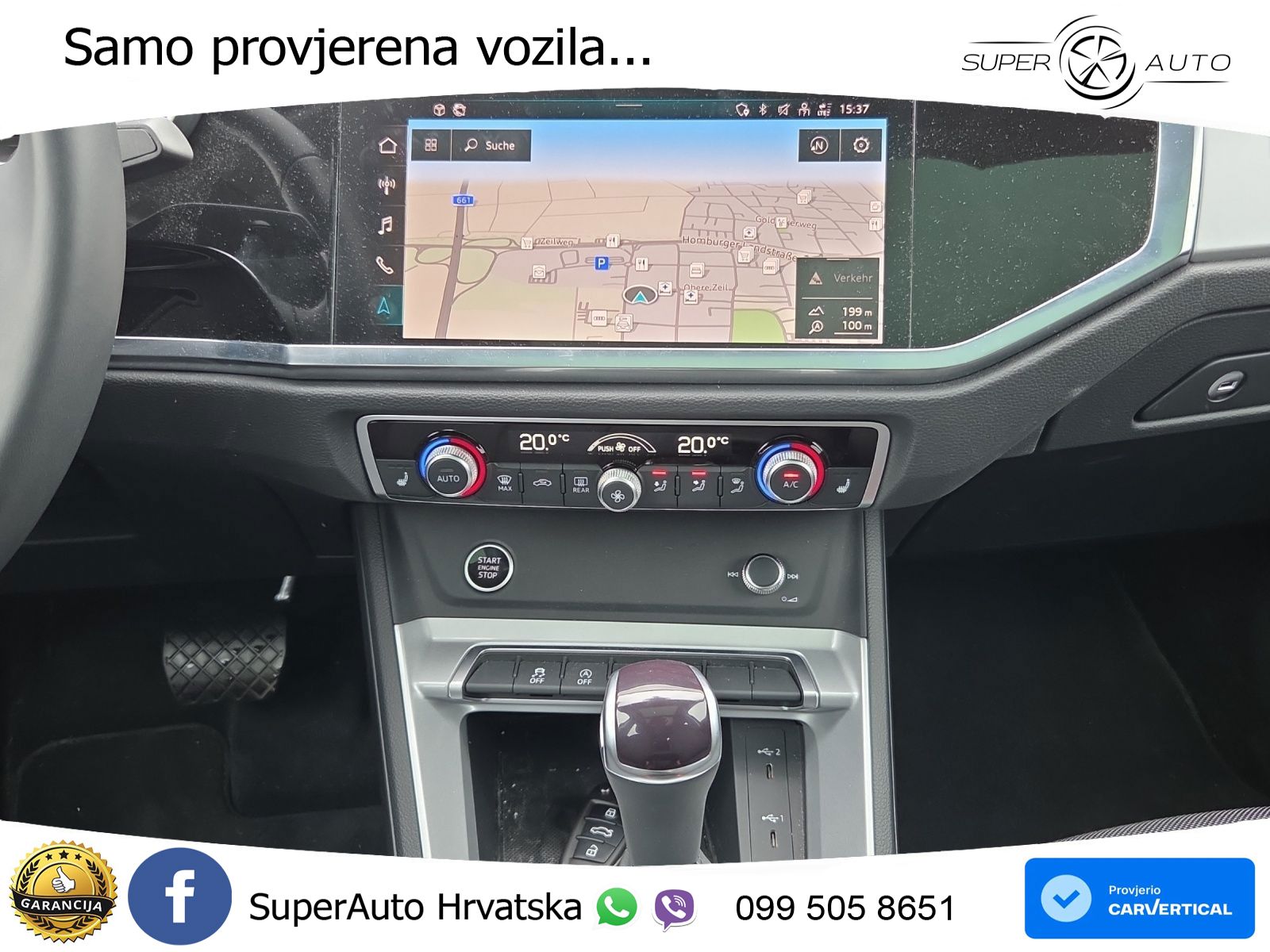 Audi Q3 40 TFSI (190 KS) quattro S tronic advanced LED+GR SJED+ACC