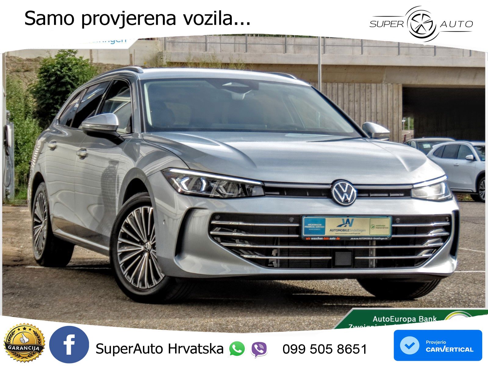 Volkswagen Passat Variant 1.5 eTSI (150 KS) DSG LED+GR SJED+ACC