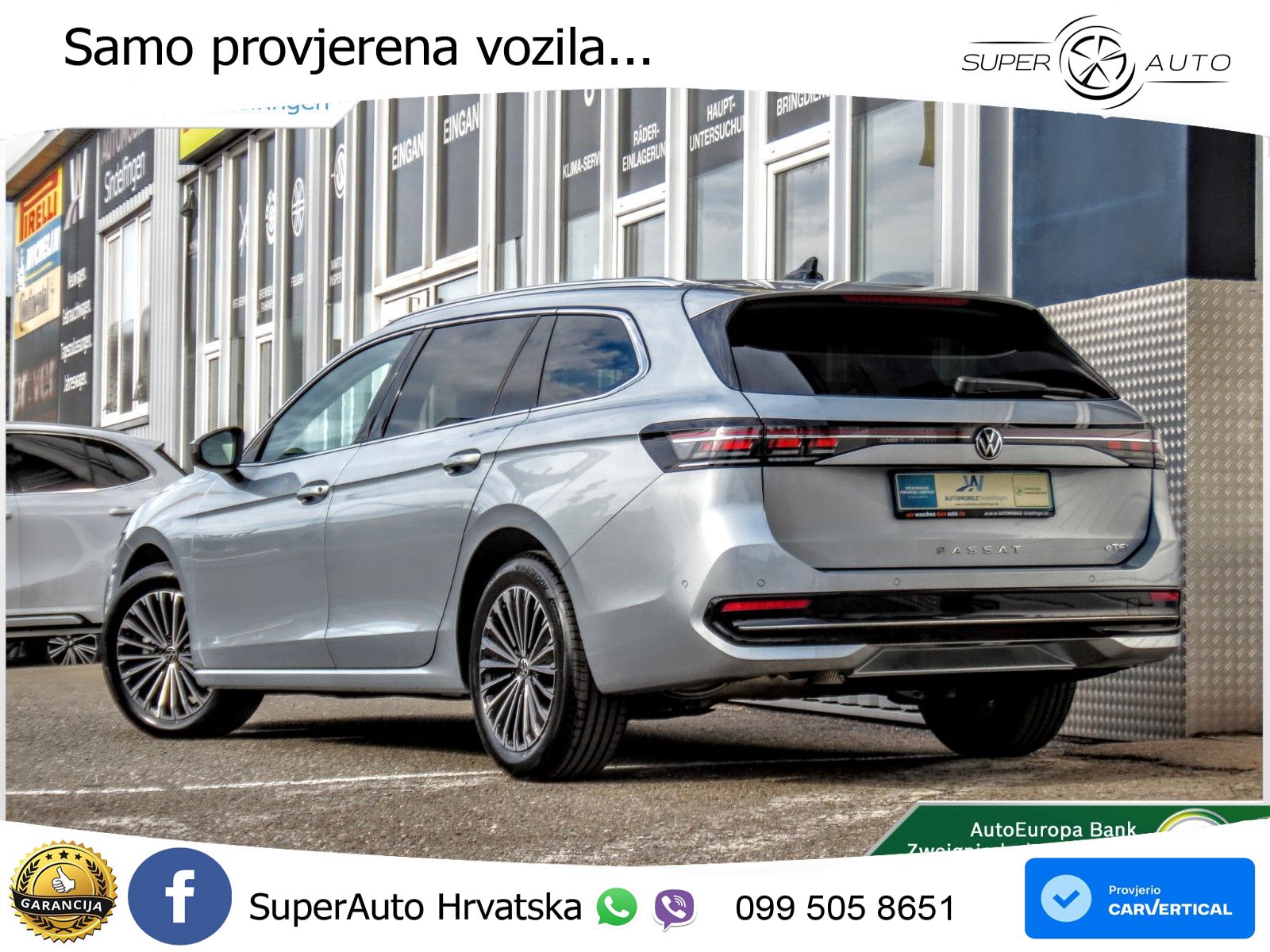 Volkswagen Passat Variant 1.5 eTSI (150 KS) DSG LED+GR SJED+ACC