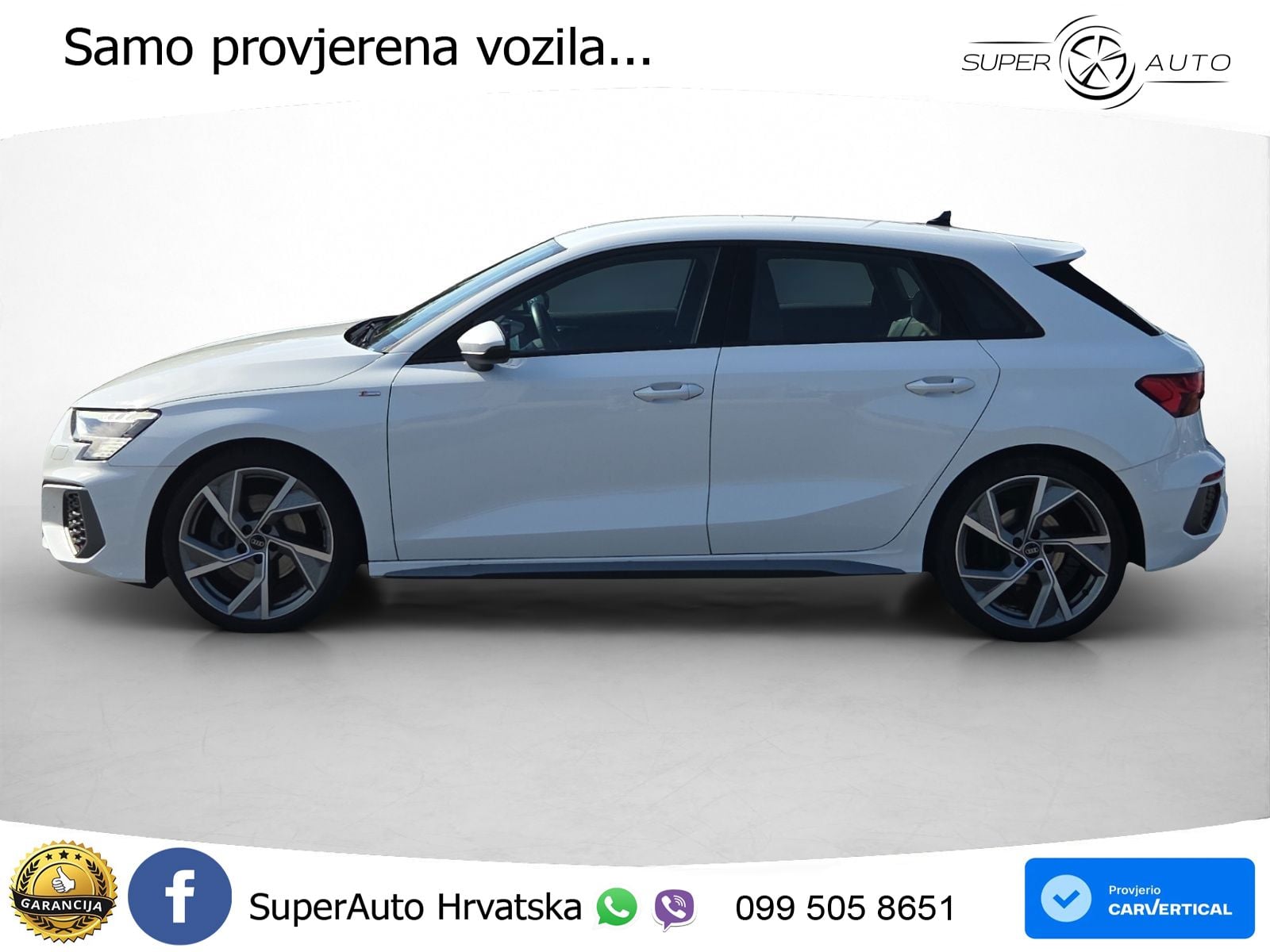 Audi A3 40 TFSI (190 KS) quattro S tronic S line LED+GR SJED+ACC