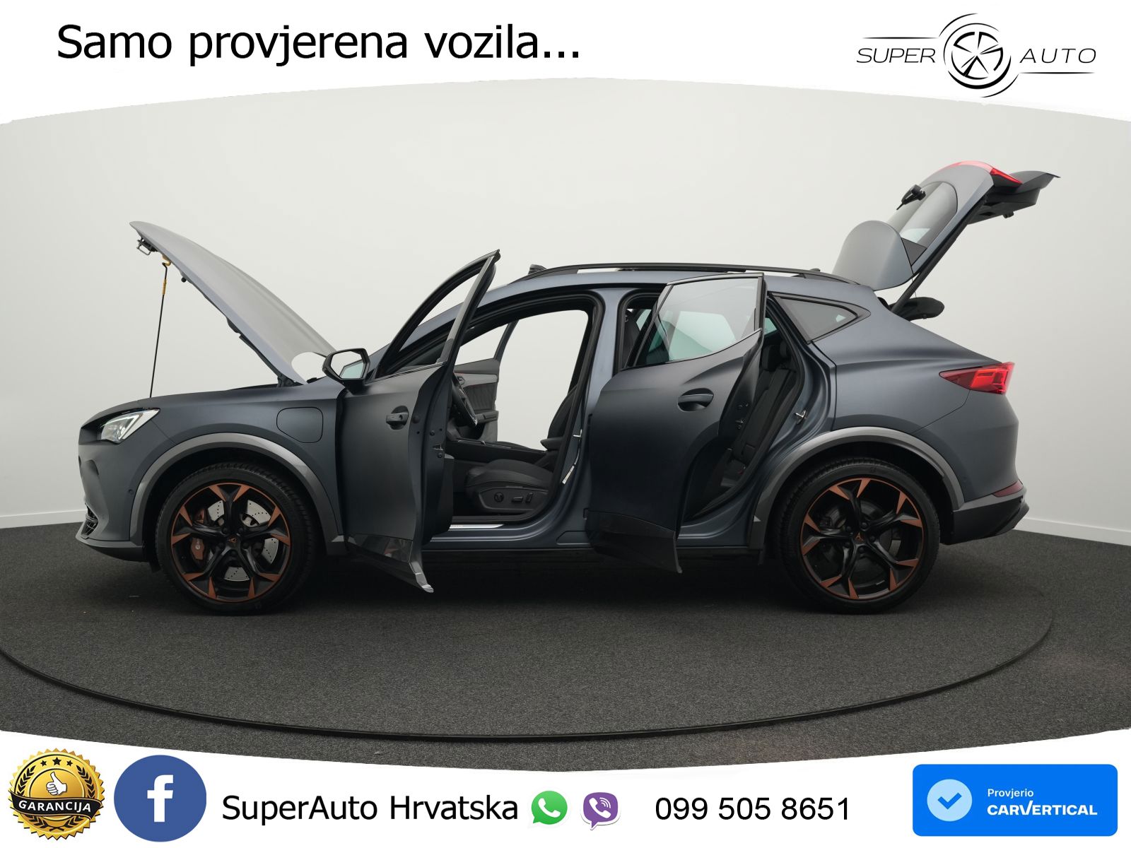 Cupra Formentor 1.4 TSI (245 KS) e-Hybrid DSG VZ LED+GR SJED+ACC