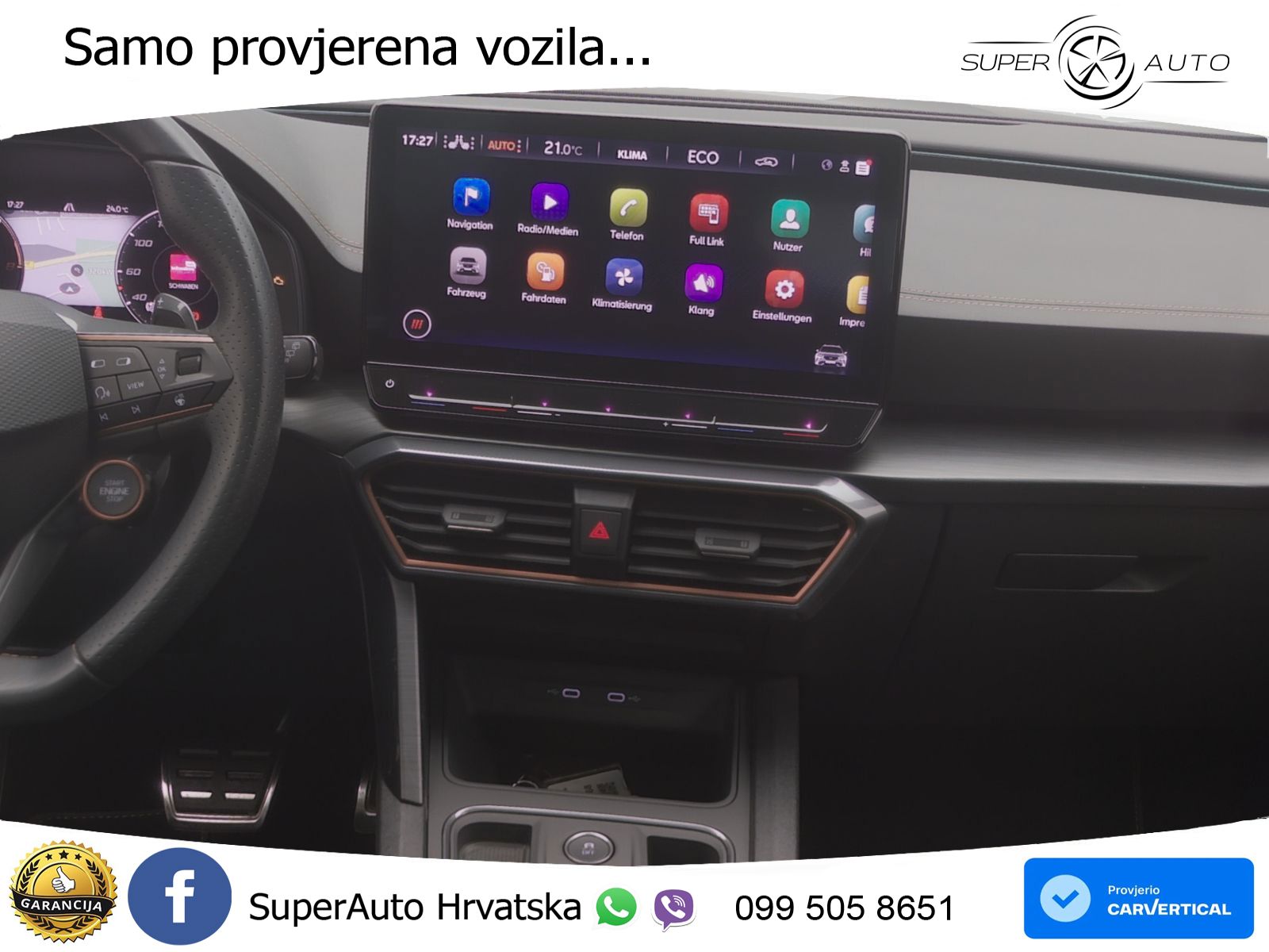 Cupra Formentor 1.4 TSI (245 KS) e-Hybrid DSG VZ LED+GR SJED+ACC