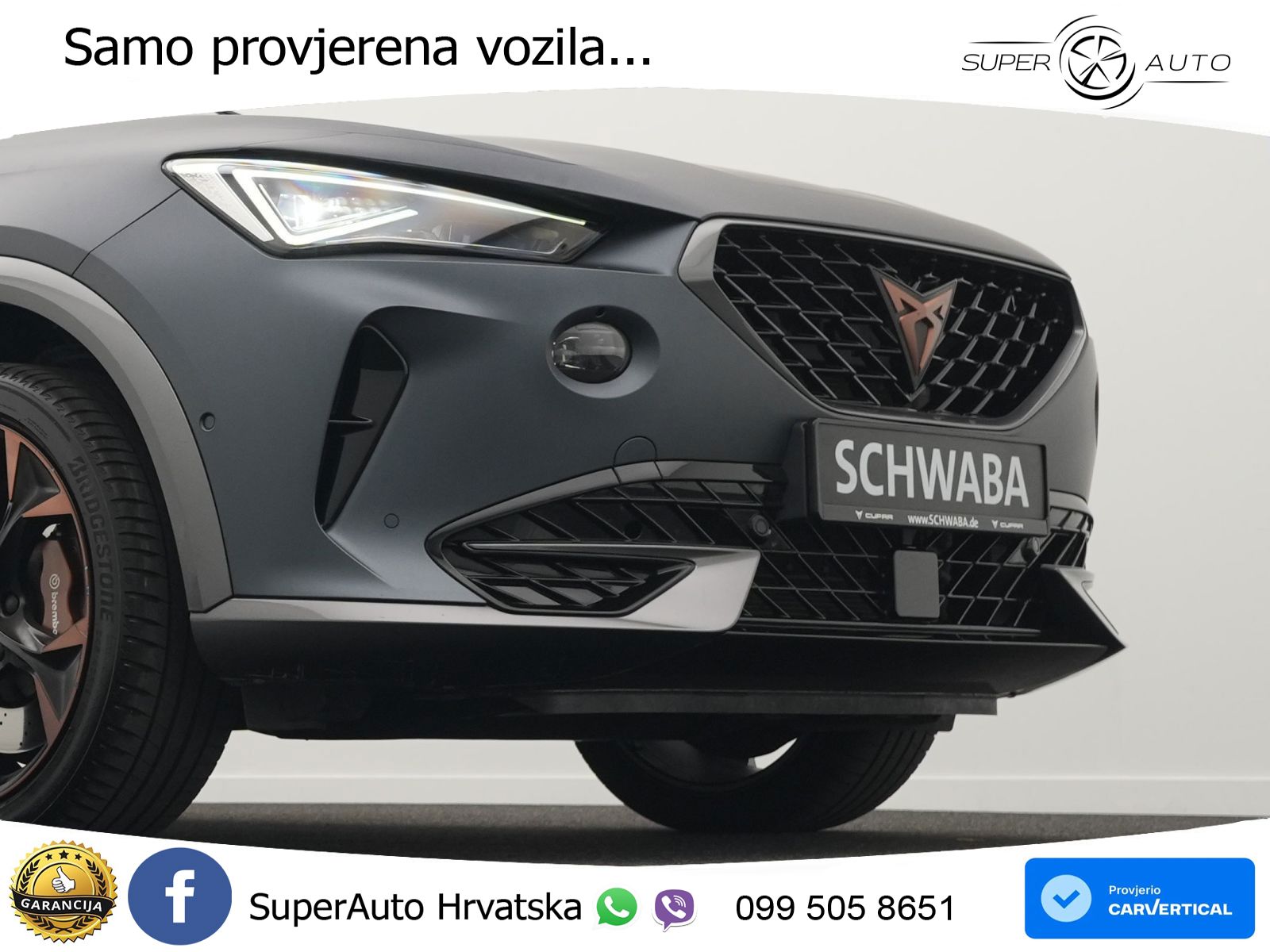Cupra Formentor 1.4 TSI (245 KS) e-Hybrid DSG VZ LED+GR SJED+ACC