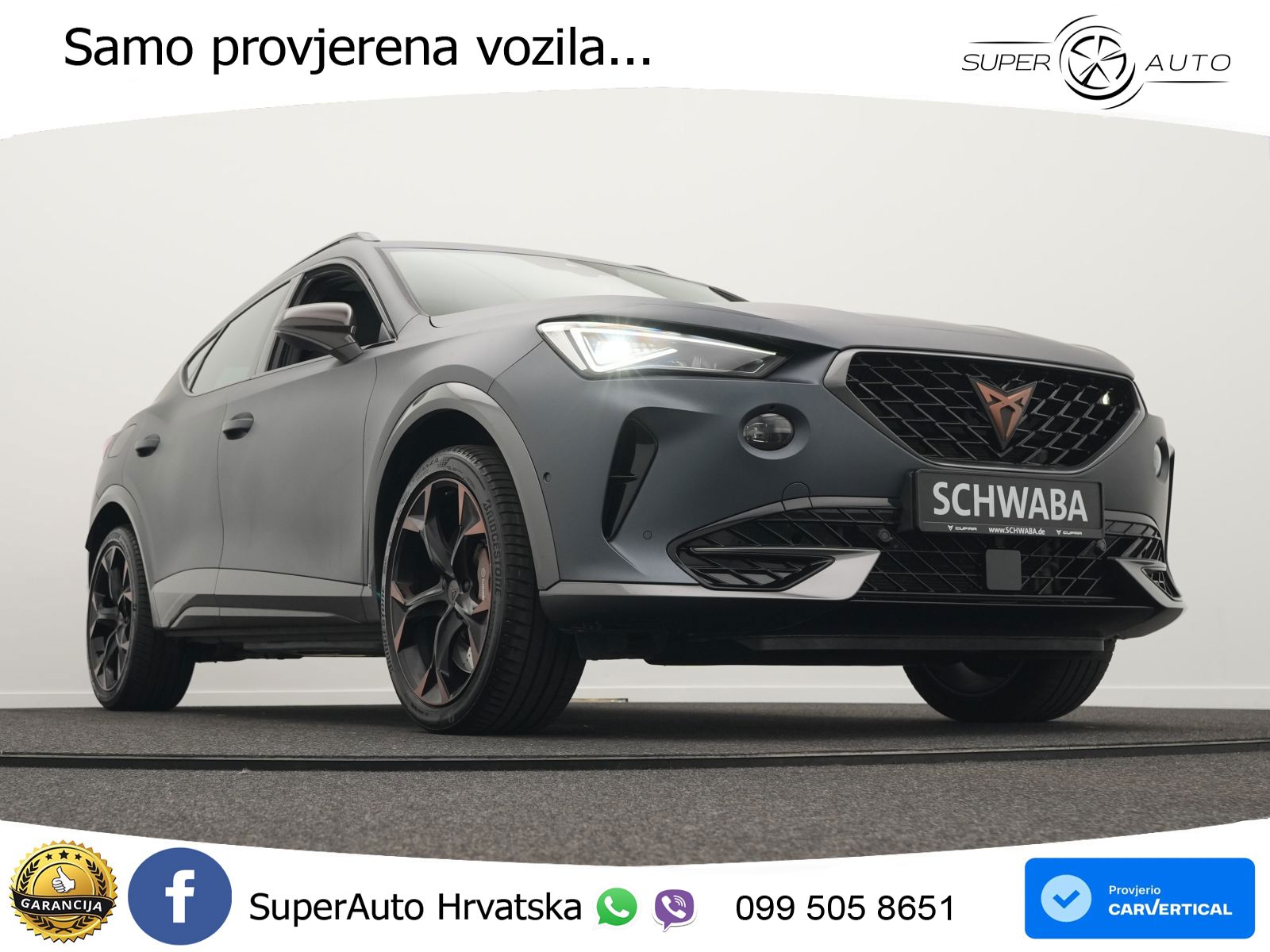 Cupra Formentor 1.4 TSI (245 KS) e-Hybrid DSG VZ LED+GR SJED+ACC