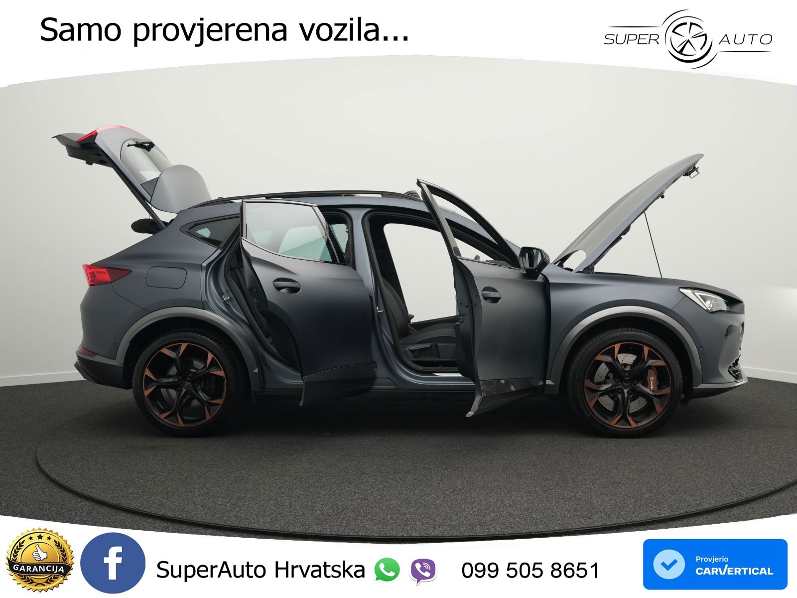 Cupra Formentor 1.4 TSI (245 KS) e-Hybrid DSG VZ LED+GR SJED+ACC