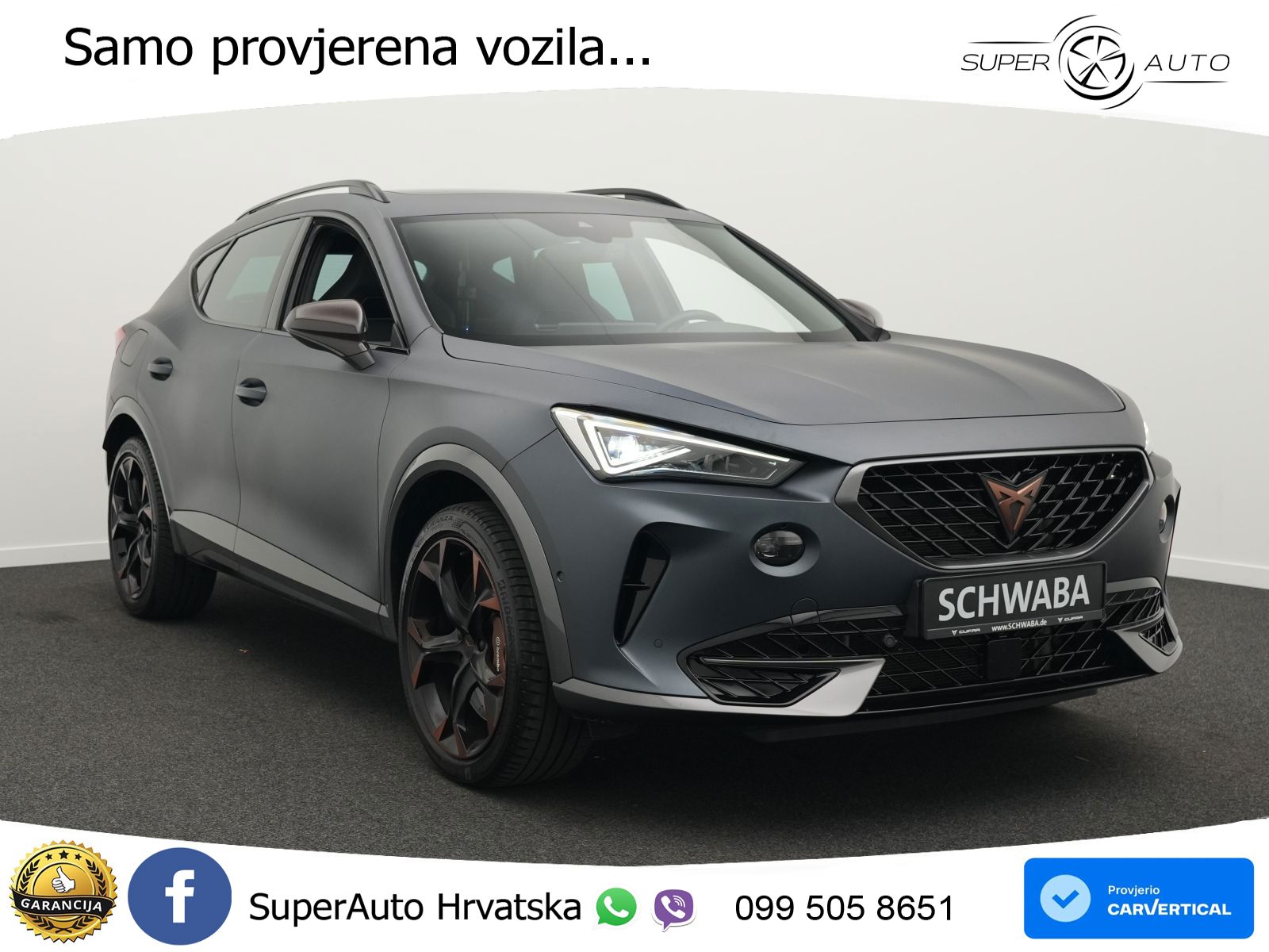 Cupra Formentor 1.4 TSI (245 KS) e-Hybrid DSG VZ LED+GR SJED+ACC