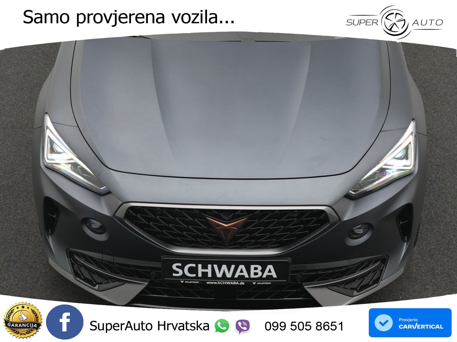 Cupra Formentor 1.4 TSI (245 KS) e-Hybrid DSG VZ LED+GR SJED+ACC