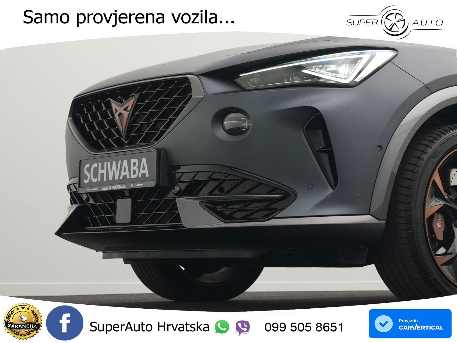 Cupra Formentor 1.4 TSI (245 KS) e-Hybrid DSG VZ LED+GR SJED+ACC