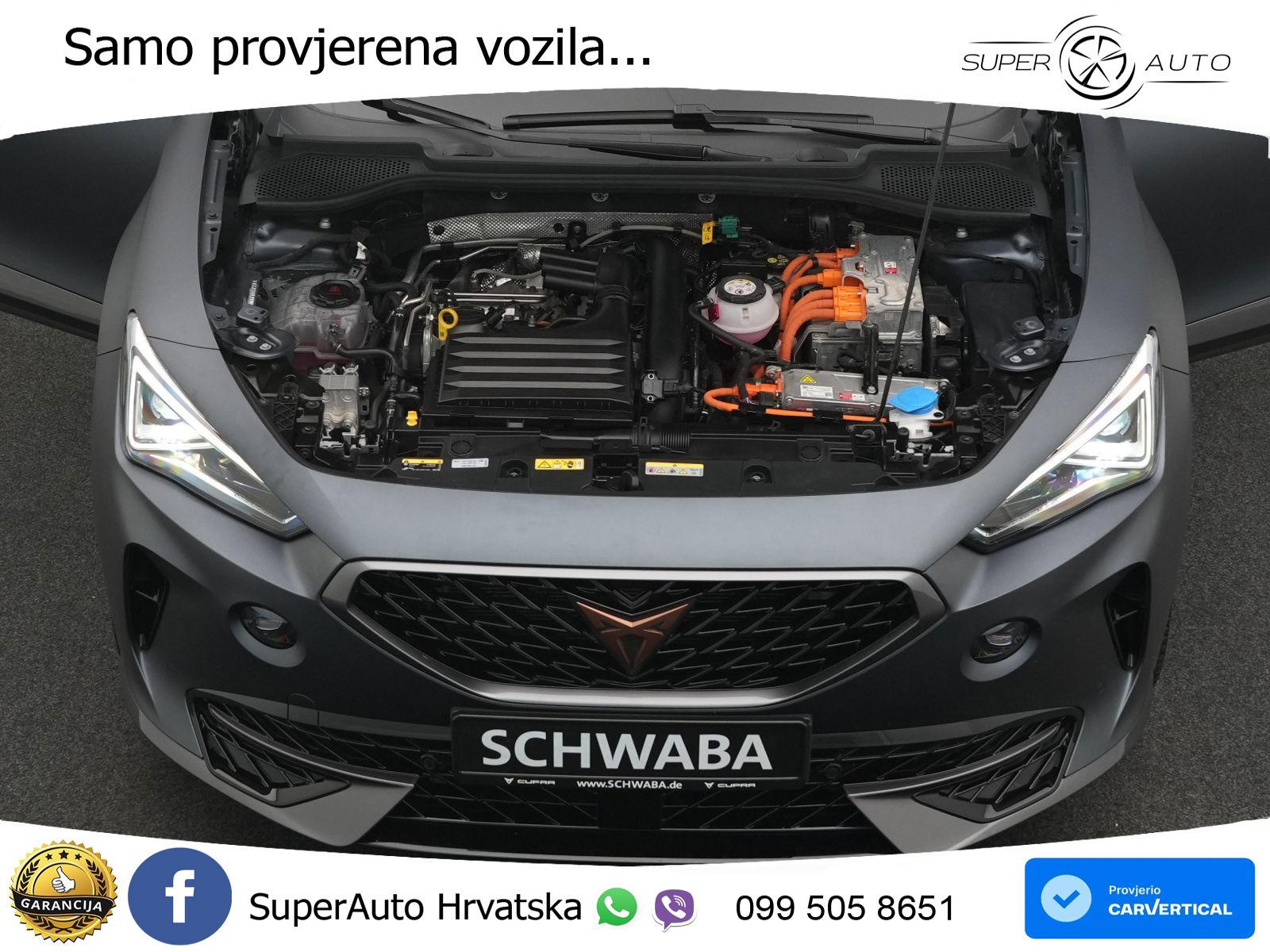Cupra Formentor 1.4 TSI (245 KS) e-Hybrid DSG VZ LED+GR SJED+ACC