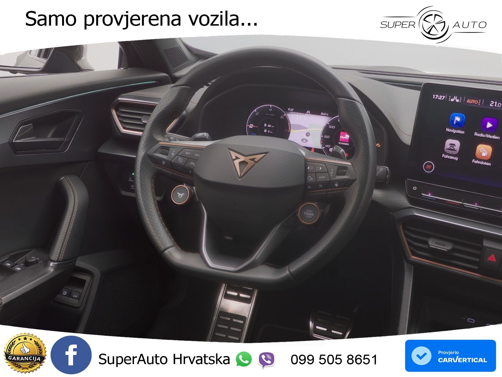 Cupra Formentor 1.4 TSI (245 KS) e-Hybrid DSG VZ LED+GR SJED+ACC