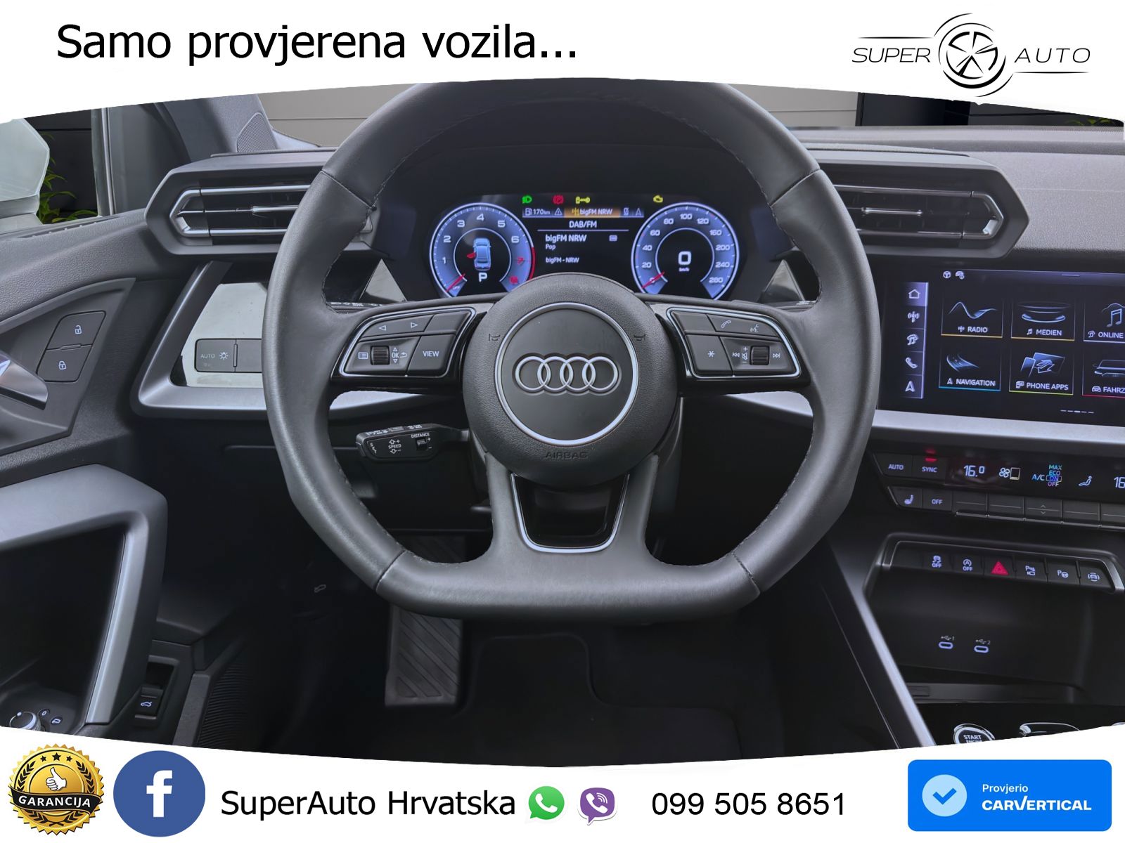 Audi A3 Limuzina 30 TFSI (116 KS) S tronic S line LED+GR SJED+ACC