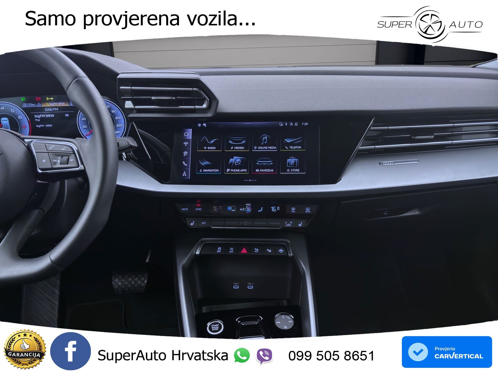 Audi A3 Limuzina 30 TFSI (116 KS) S tronic S line LED+GR SJED+ACC