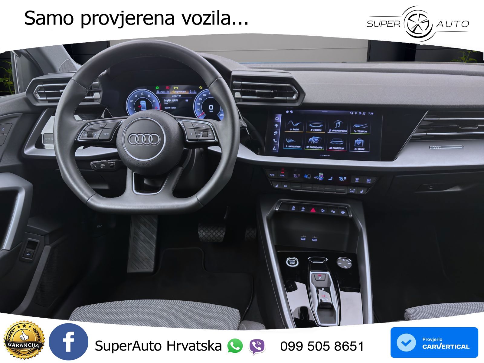 Audi A3 Limuzina 30 TFSI (116 KS) S tronic S line LED+GR SJED+ACC