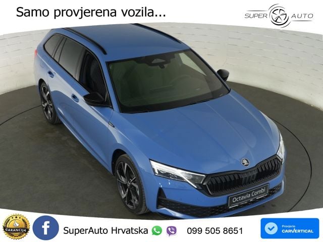 Škoda Octavia Combi 2.0 TDI (150 KS) DSG SportLine LED+GR SJED+ACC