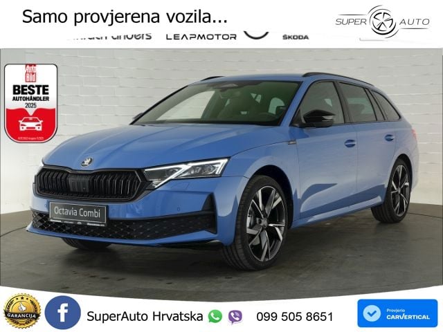 Škoda Octavia Combi 2.0 TDI (150 KS) DSG SportLine LED+GR SJED+ACC