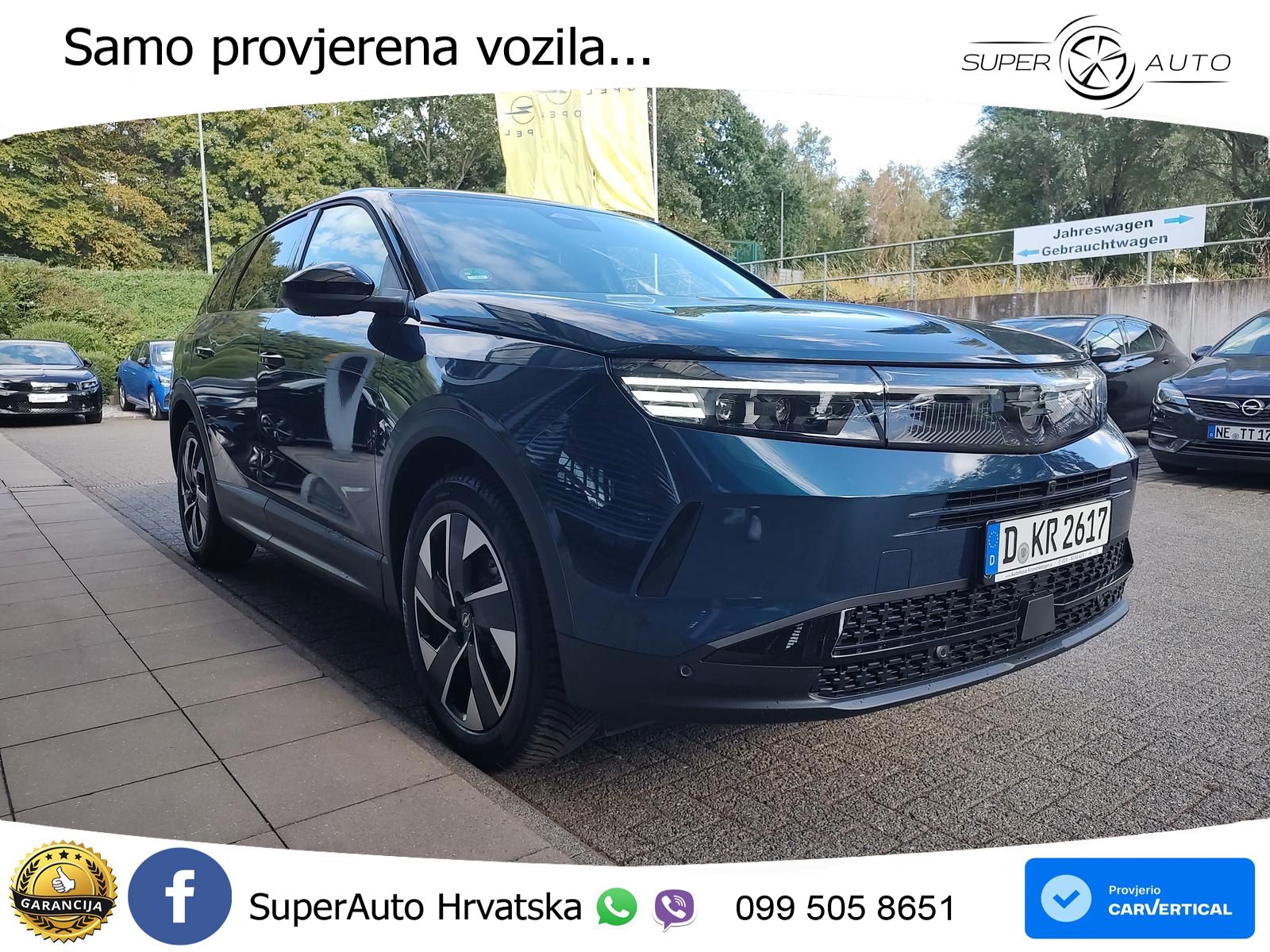Opel Grandland 1.2 Turbo (145 KS) Hybrid eDCT GS MATRIX+GR SJED+KAM