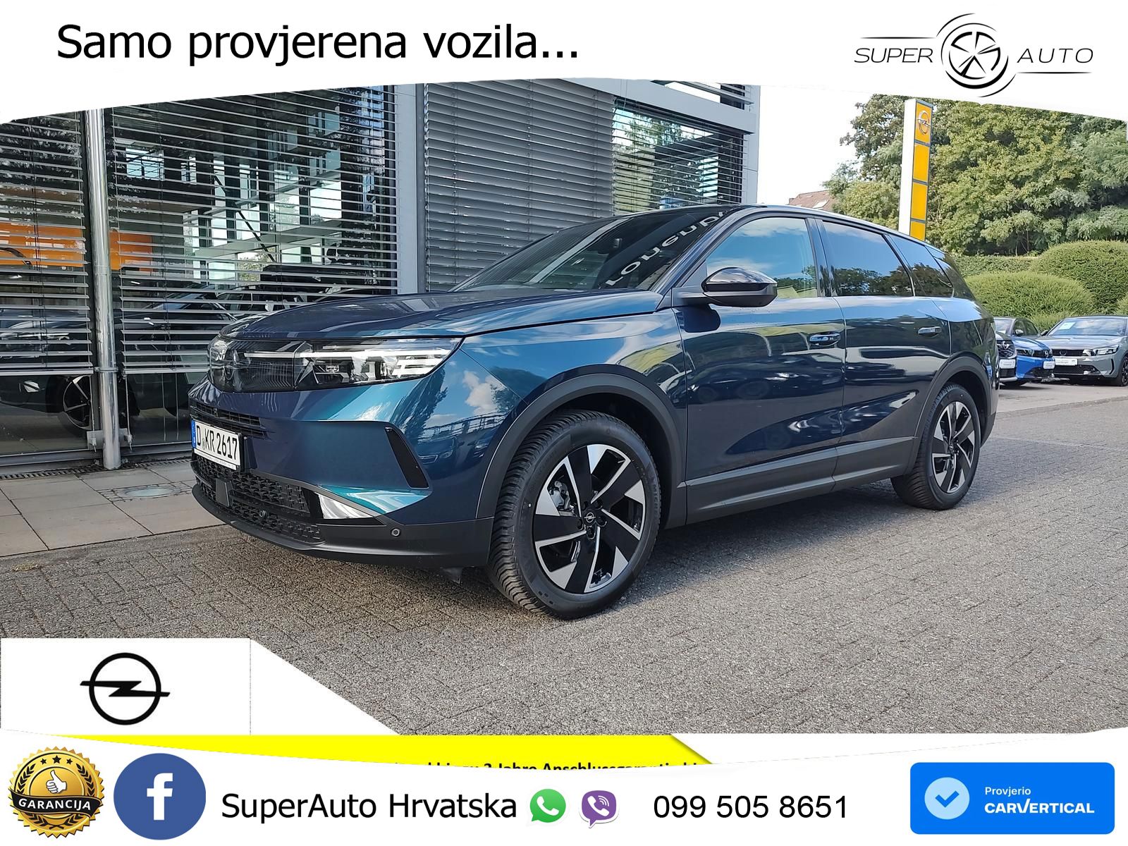 Opel Grandland 1.2 Turbo (145 KS) Hybrid eDCT GS MATRIX+GR SJED+KAM