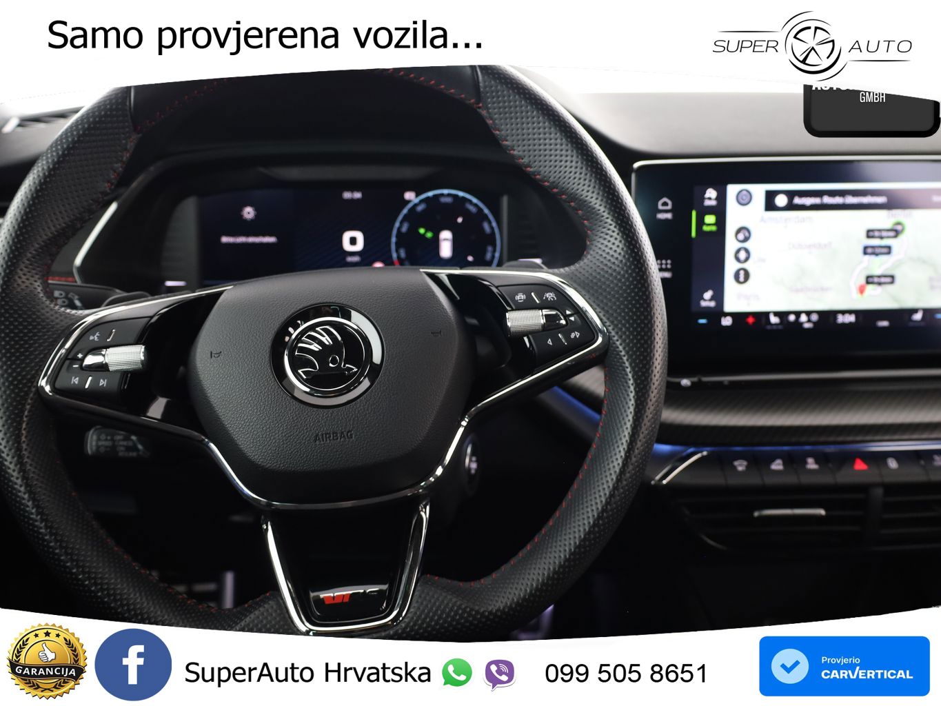 Škoda Octavia Combi RS 2.0 TDI (200 KS) DSG LED+GR SJED+ACC