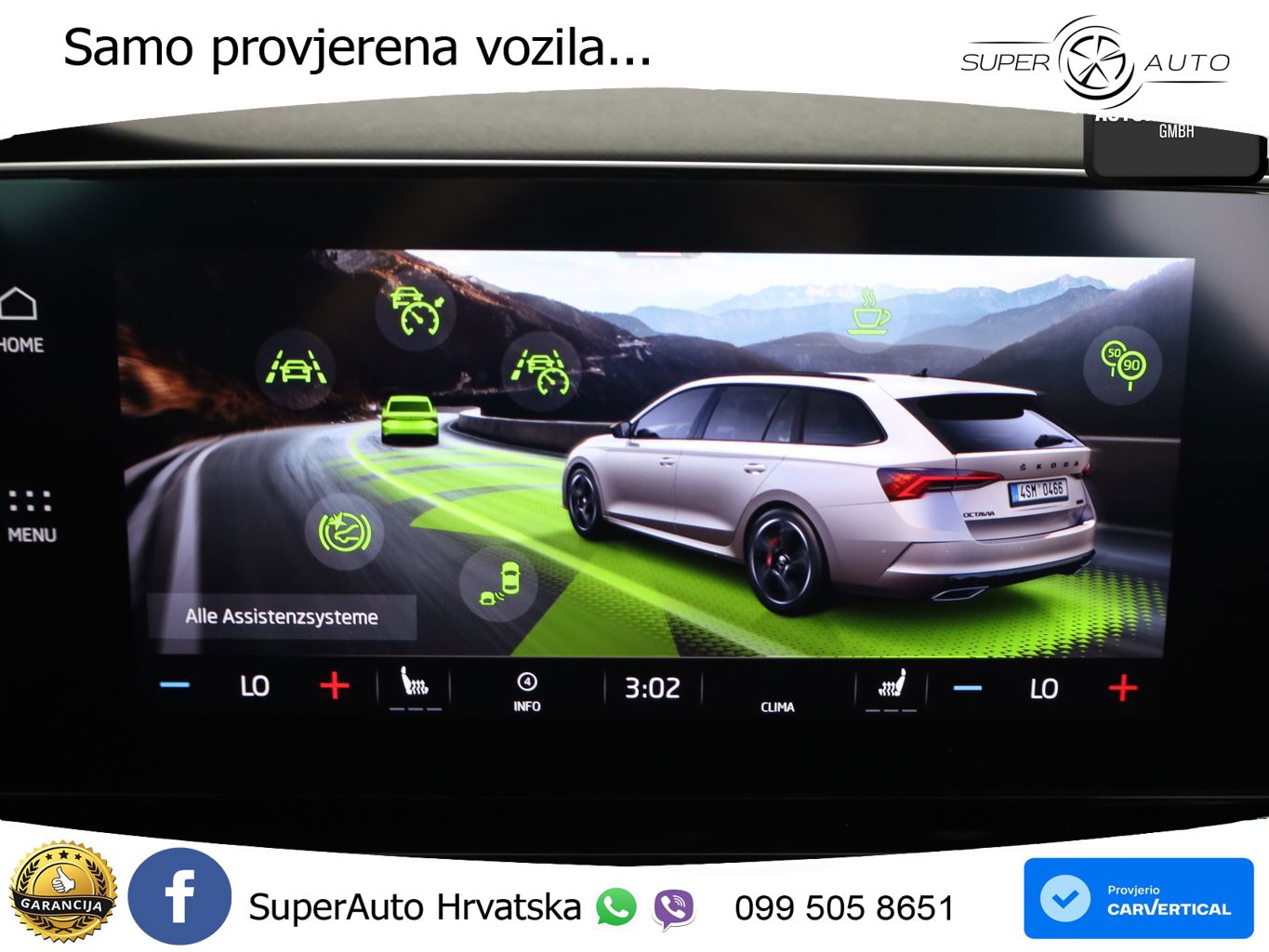 Škoda Octavia Combi RS 2.0 TDI (200 KS) DSG LED+GR SJED+ACC