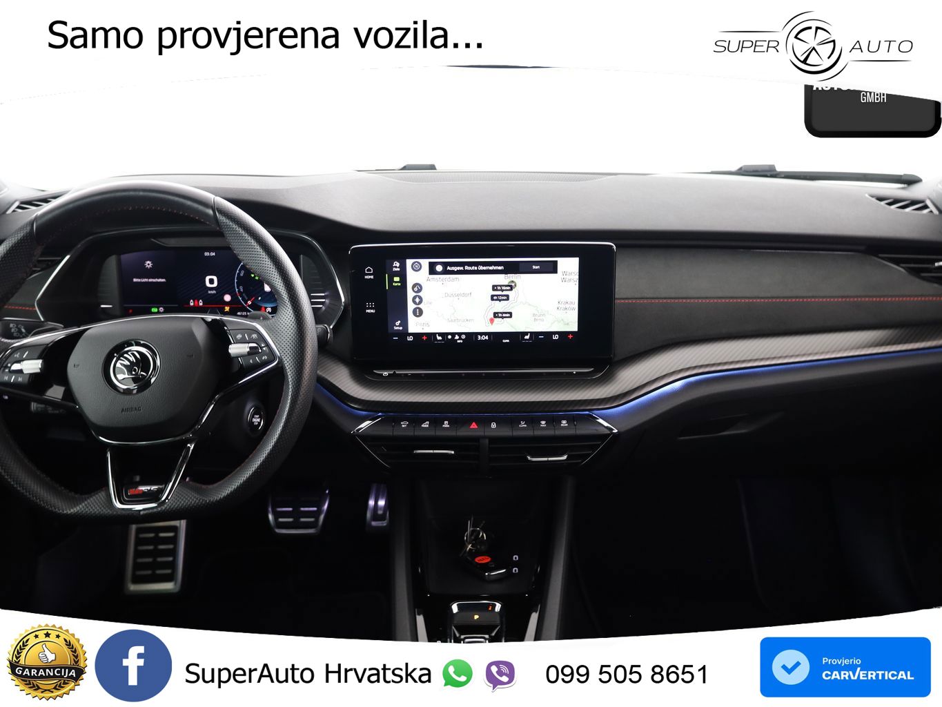 Škoda Octavia Combi RS 2.0 TDI (200 KS) DSG LED+GR SJED+ACC