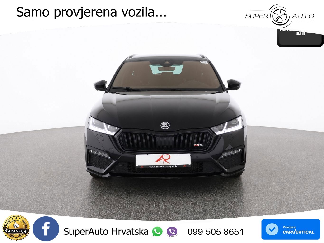 Škoda Octavia Combi RS 2.0 TDI (200 KS) DSG LED+GR SJED+ACC