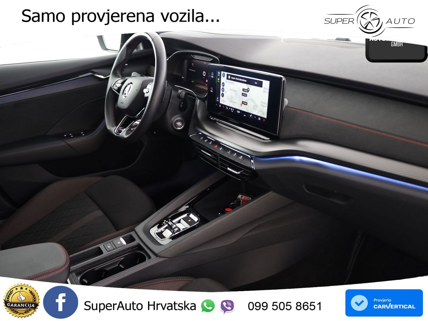 Škoda Octavia Combi RS 2.0 TDI (200 KS) DSG LED+GR SJED+ACC